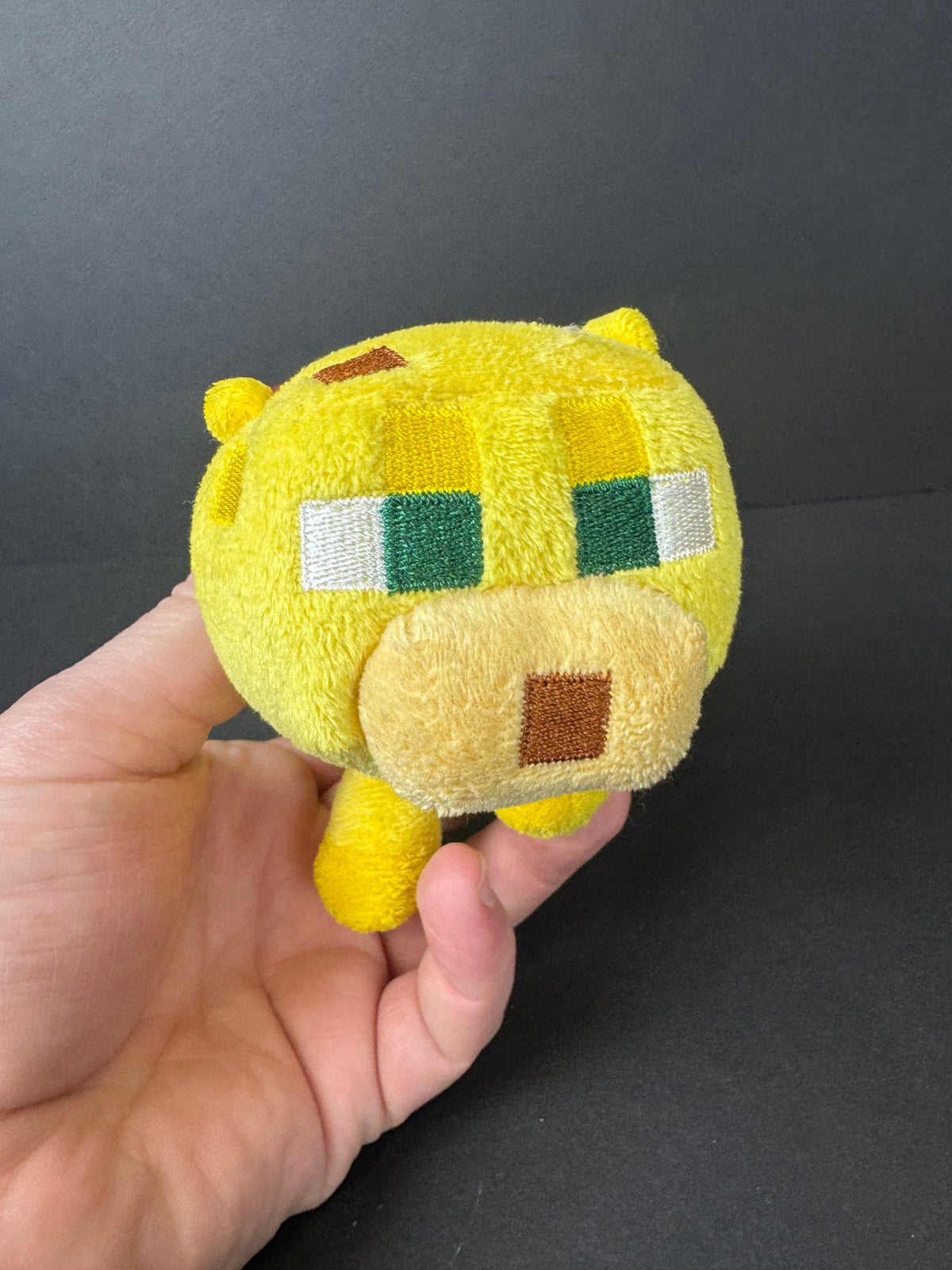 544 - 2014 Minecraft OVERWORLD BABY OCELOT CAT Plush Toy Mojang Yellow Series 1