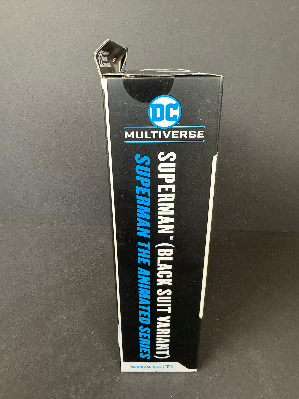 DC Multiverse SUPERMAN BLACK SUIT VARIANT Figure ANIMATED SERIES