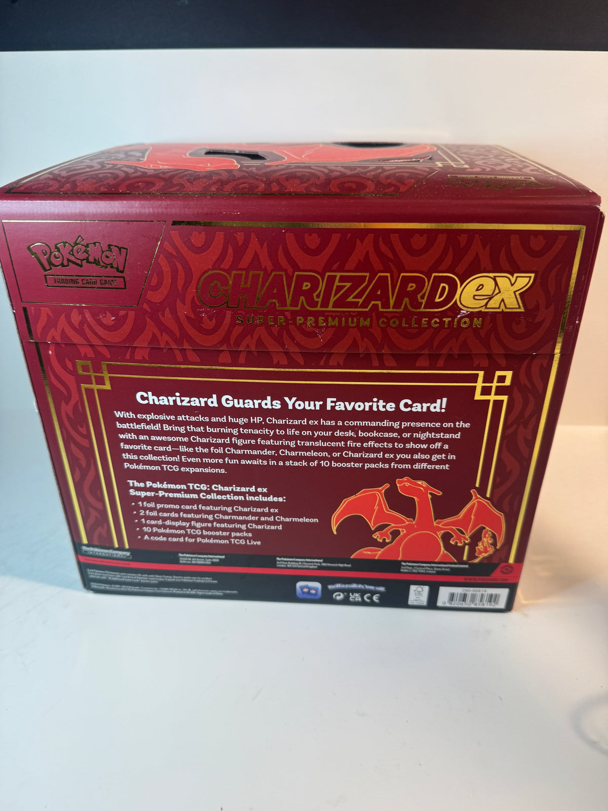 Pokemon TCG Charizard EX Super Premium Collection Figure Box