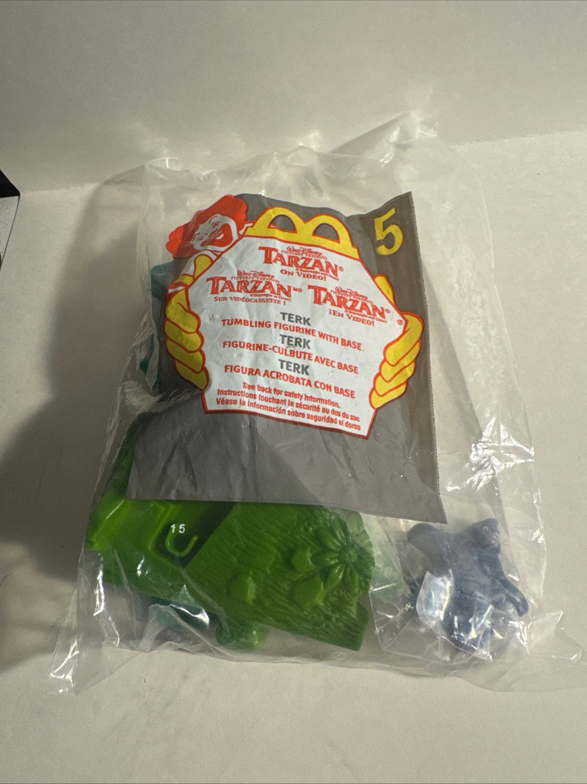 420 - 2000 🔥vintage🔥McDonald’s Happy Meal Toys Disney TARZAN On Video Terk #5