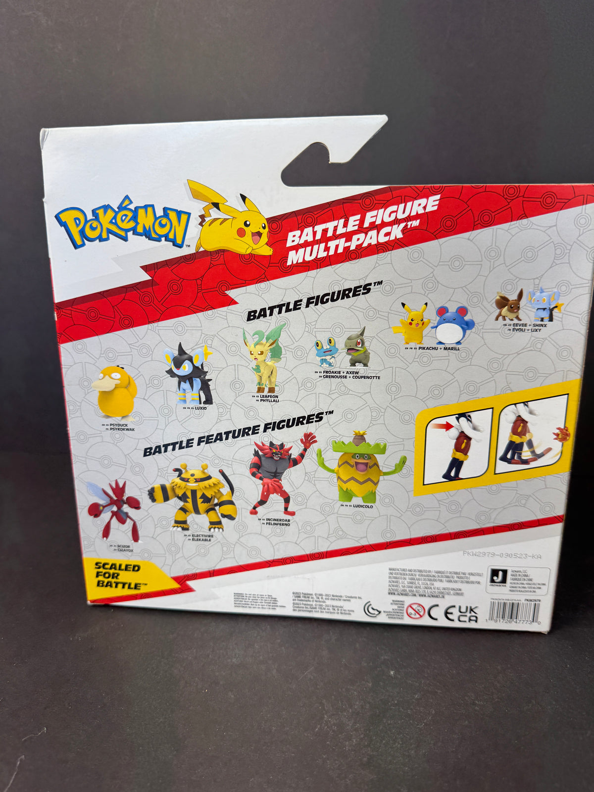 POKEMON BATTLE READY ACTION FIGURE SET Figures Multi PACK With Pikachu