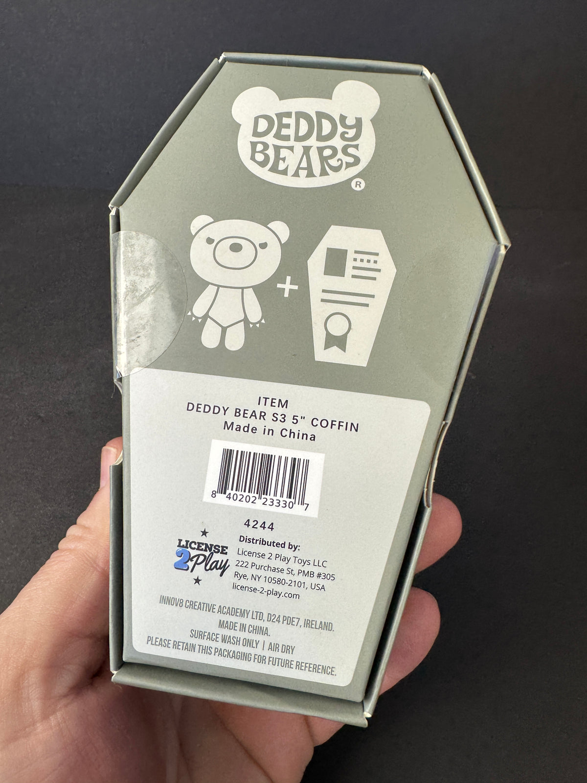 DEDDY BEARS Mini Scary Bear Series 3 Skidmark Plush HALLOWEEN