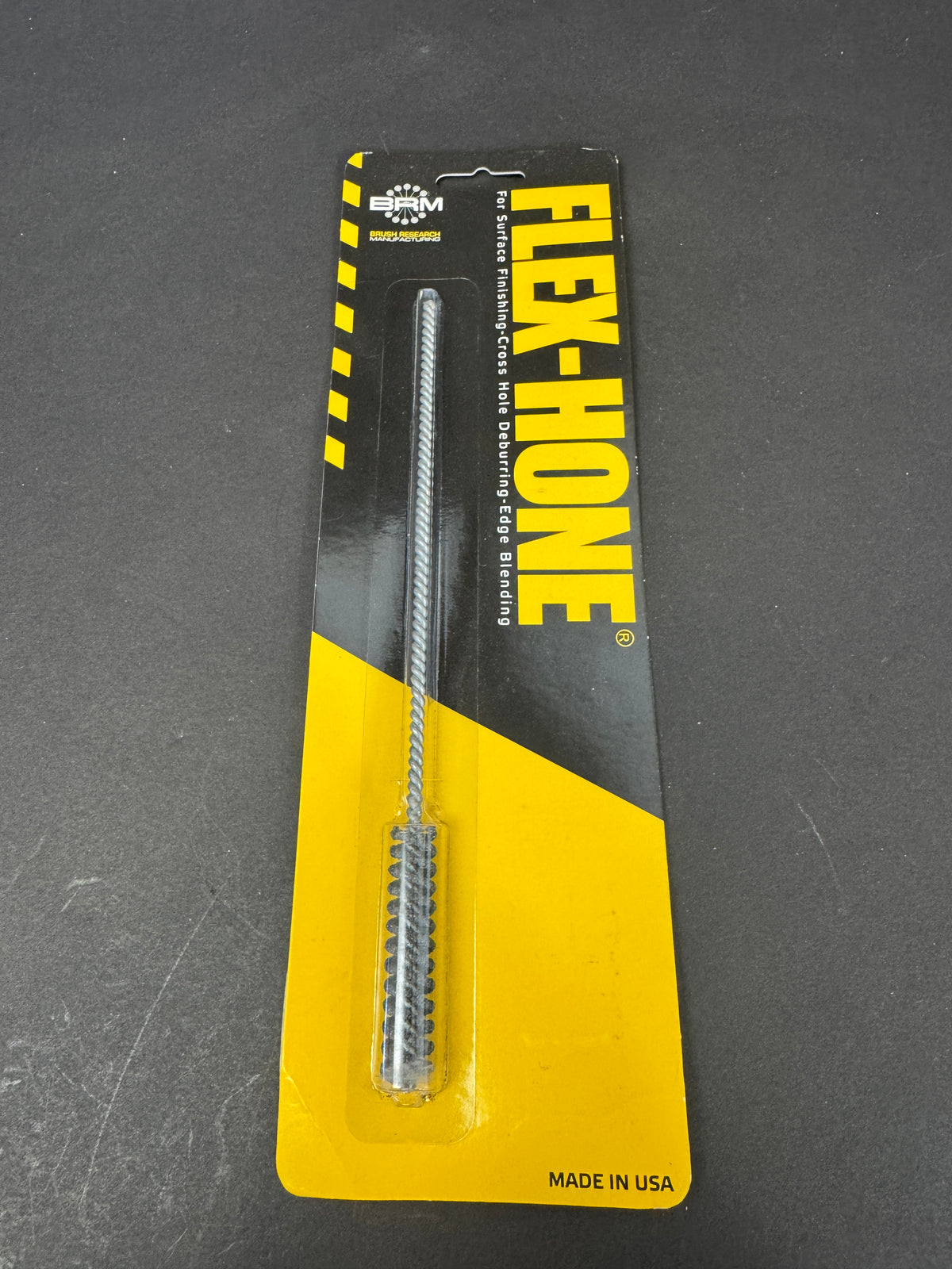 FLEX-HONE BC10M12, 10 Diameter Silicon Carbide 120 Grit, 2.5
