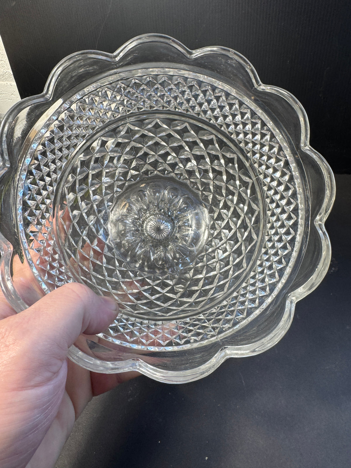 POLAND? CRYSTAL CANDY DISH