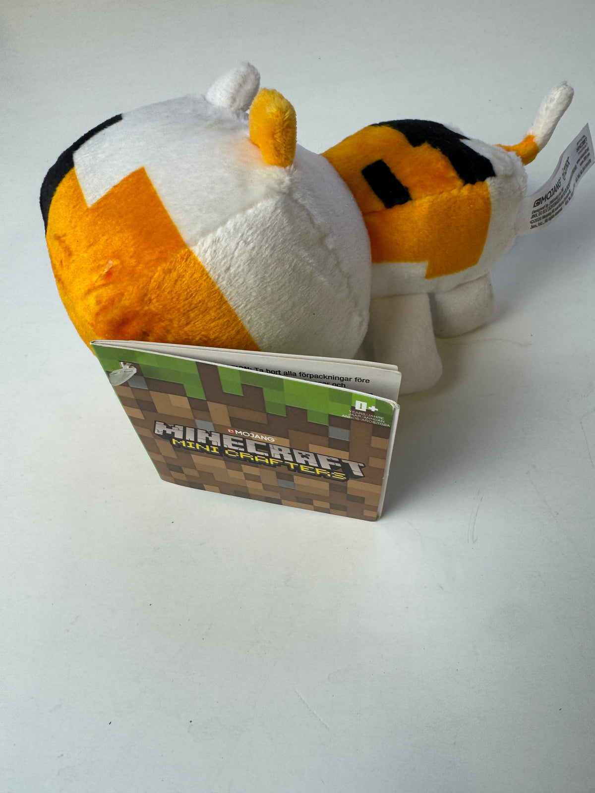 443 - Minecraft Jinx Mojang Happy Explorer Calico Cat 5.5” Plush Rare