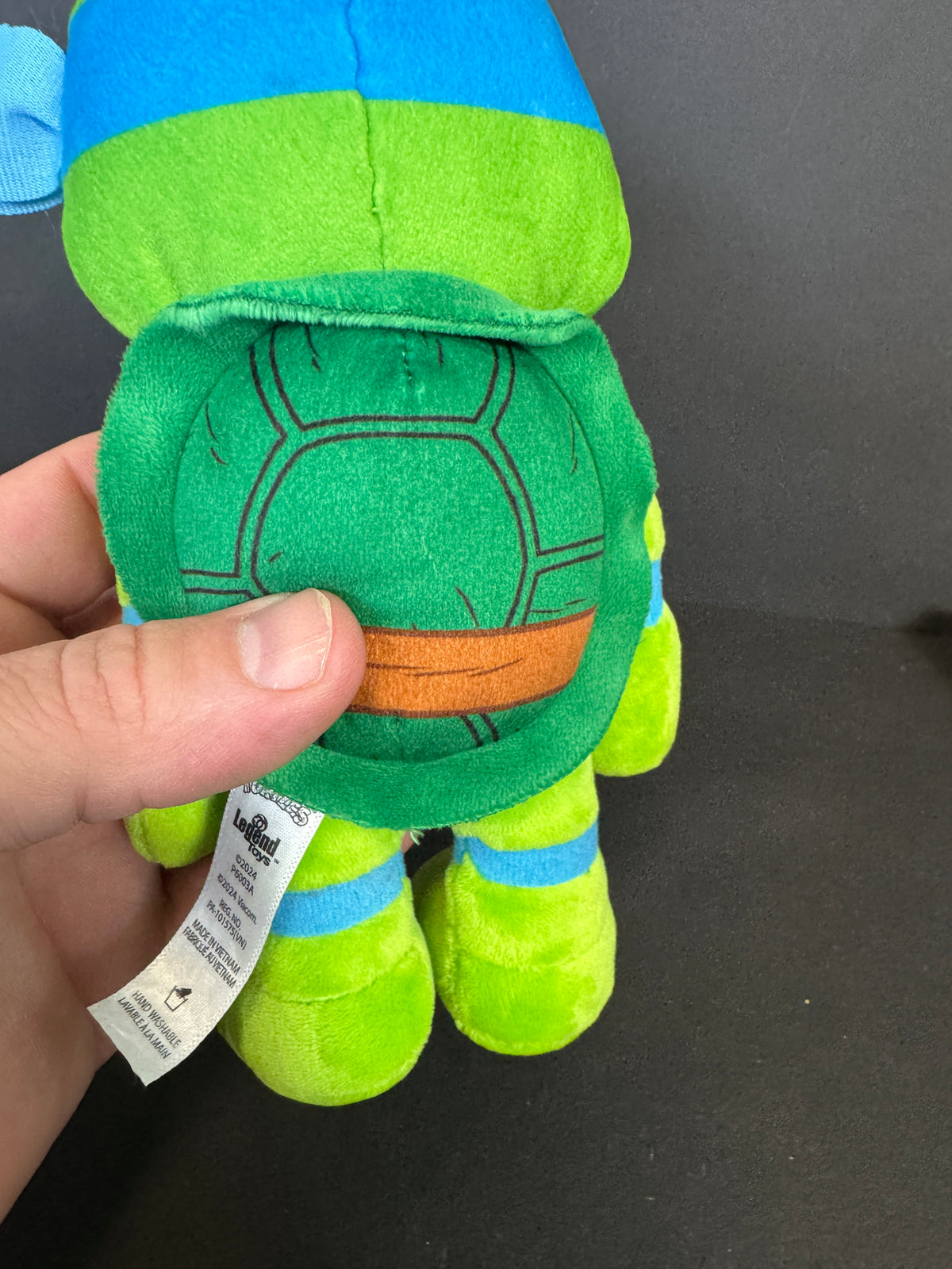 228 - Leonardo TMNT- Legend Toys, 7.5", and small 4”, bundle deal Green & Blue