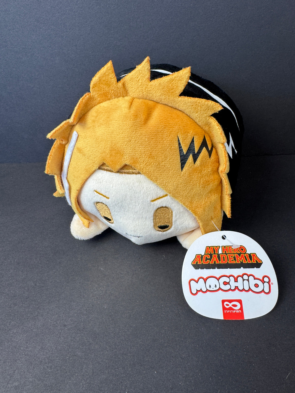 558 - My Hero Academia Denki Kaminari Mochibi Plush Infinifan Funimation NWT