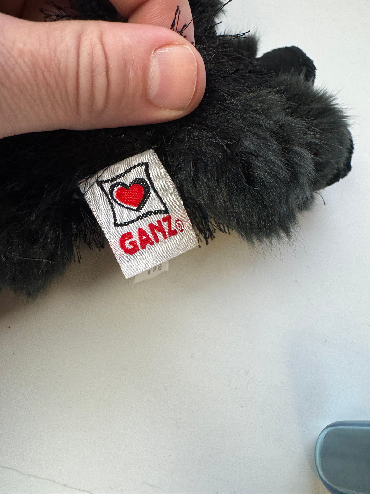 275 - Ganz Webkinz Black Poodle Plush HM191 No Code