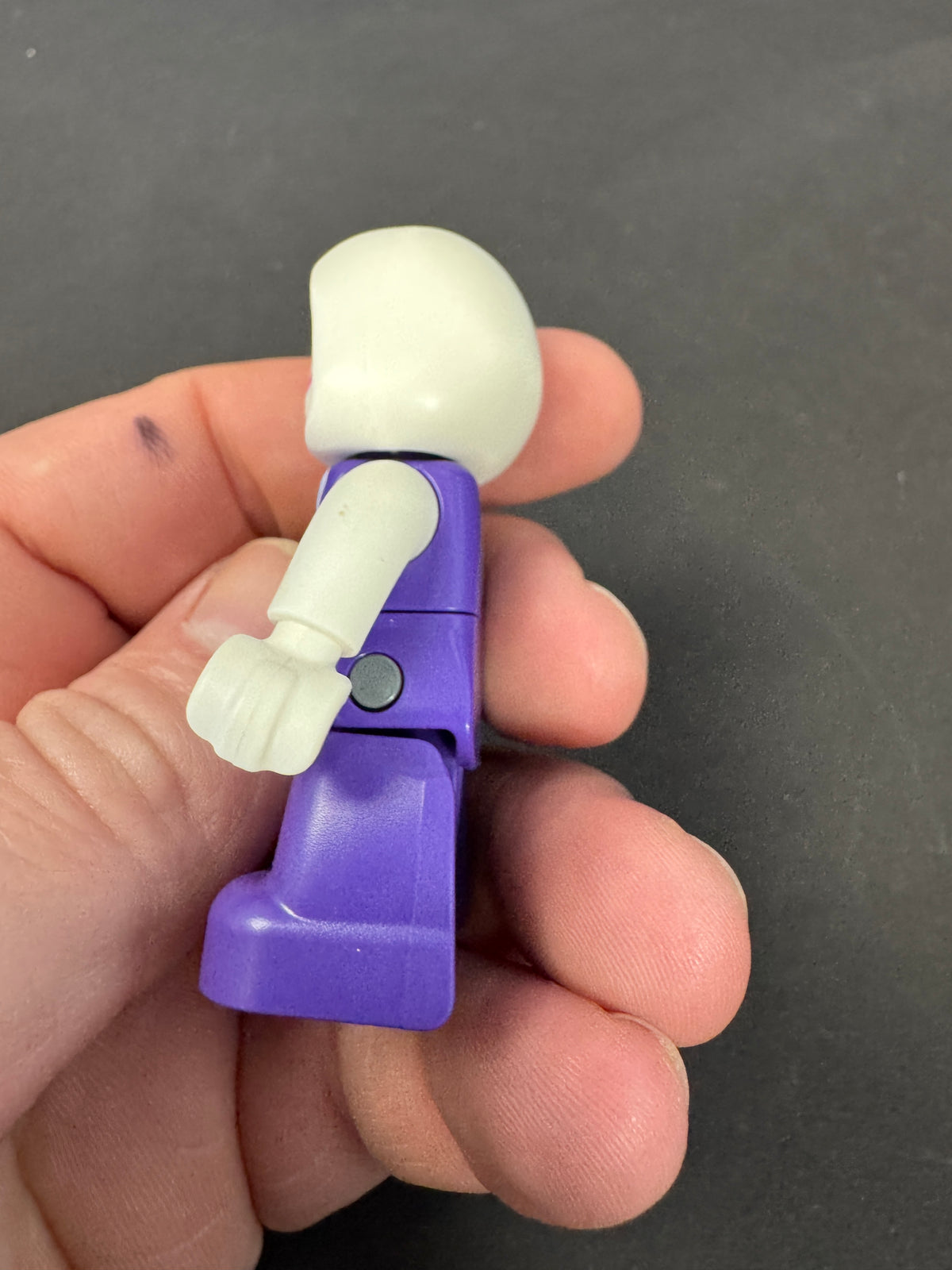 609 - Lego Duplo Mini Figure Ghost Spider Gwen Purple White