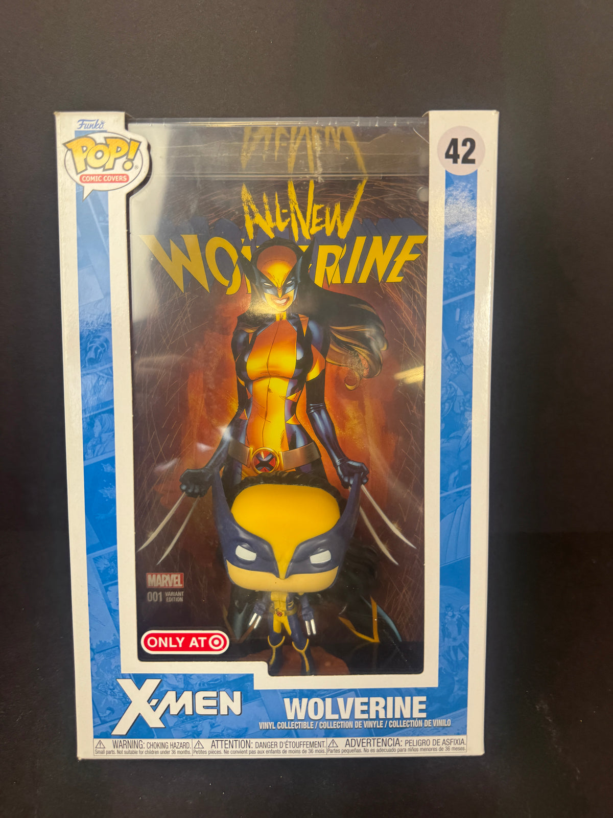 Funko Pop! Comic Covers Marvel X-Men Wolverine #42 Vinyl Figurine Target
