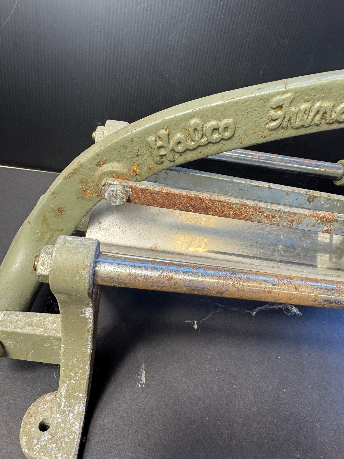 Vintage Halco French Fry Potato Cutter Cast Iron Made in Taiwan