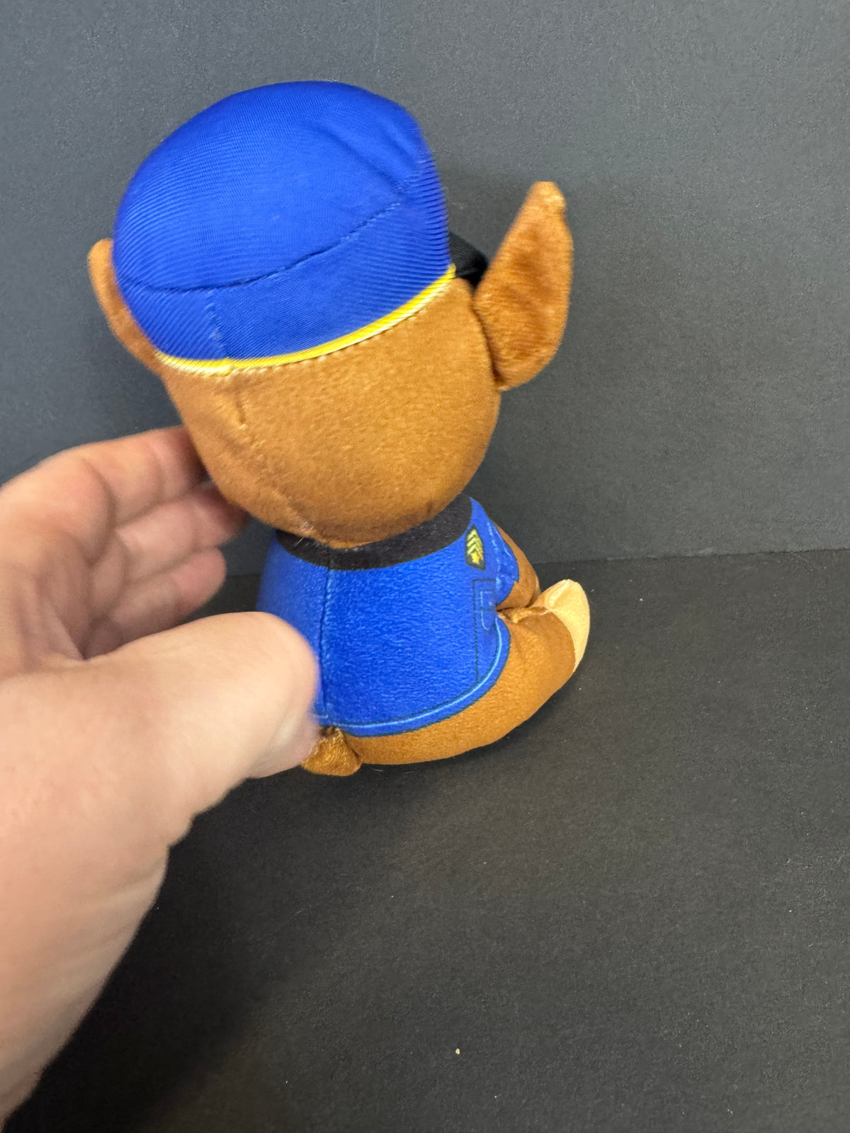 367 - Paw Patrol Chase Plush Nickelodeon Spin Master 6.5”  Stuffed Animal