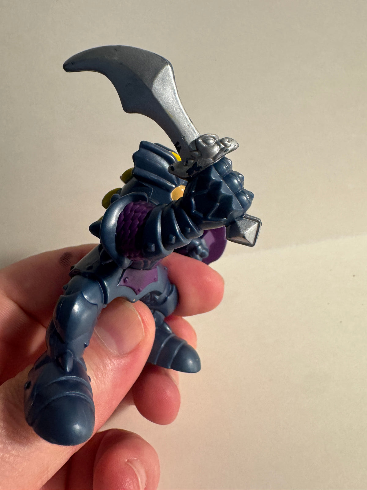 508 - Imaginext Fisher Price Great Adventures KING Purple Knight Shield Sword Armor