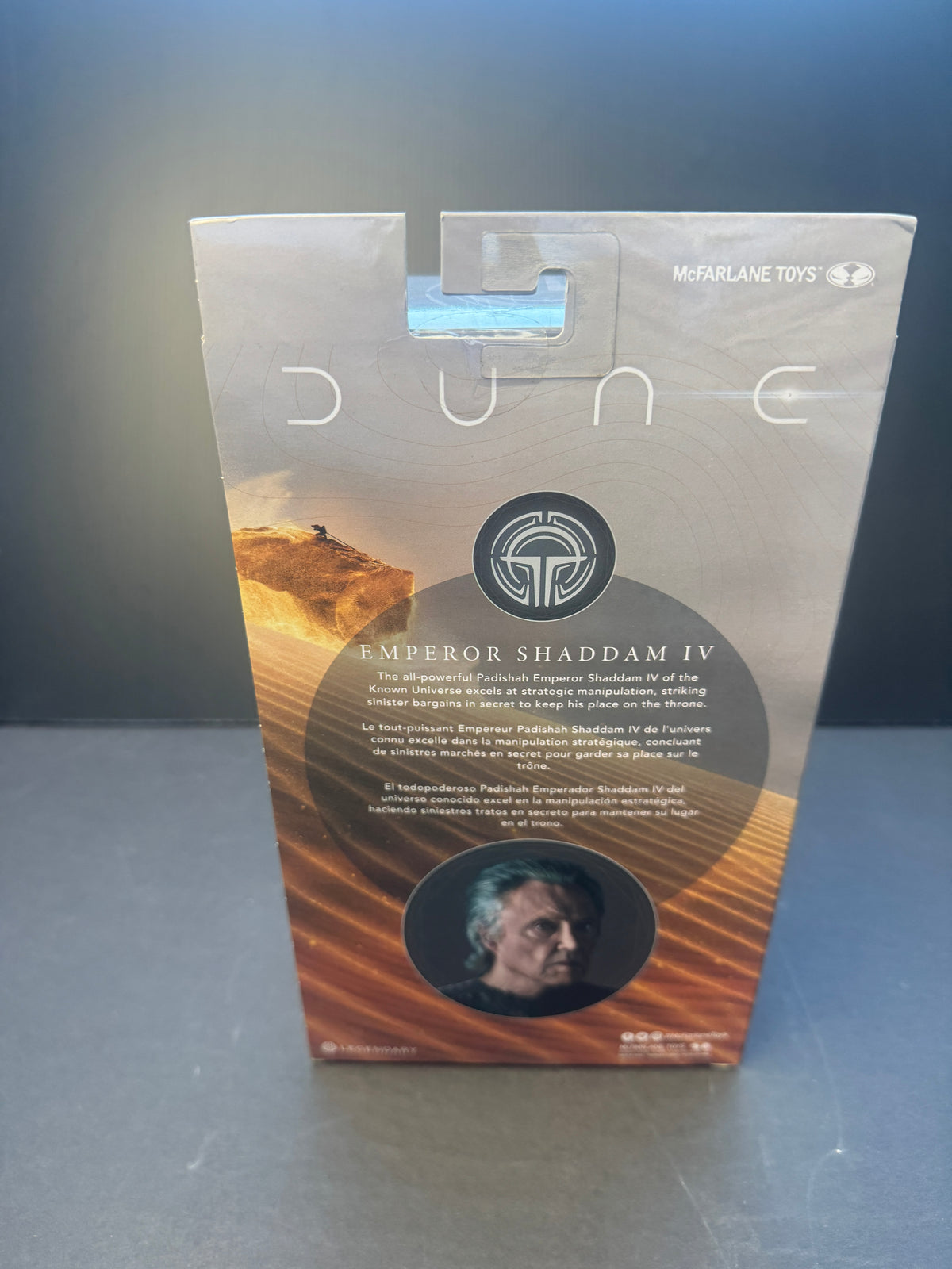 Dune Part Two Emperor Shaddam IV Action Figure Christopher Walken McFarlane Toys