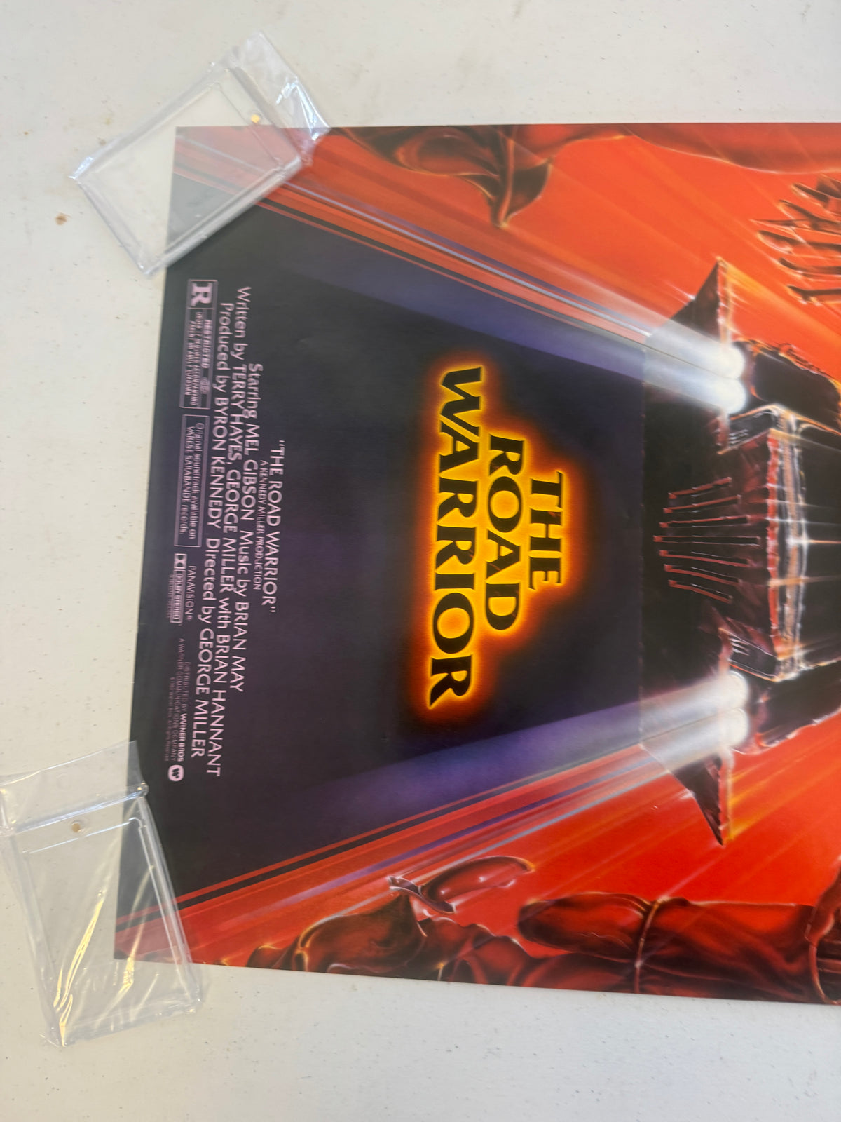 The Road Warrior 1982 Vintage U.S. Special Movie Poster 18x28 – Mad Max 2 Mel Gibson