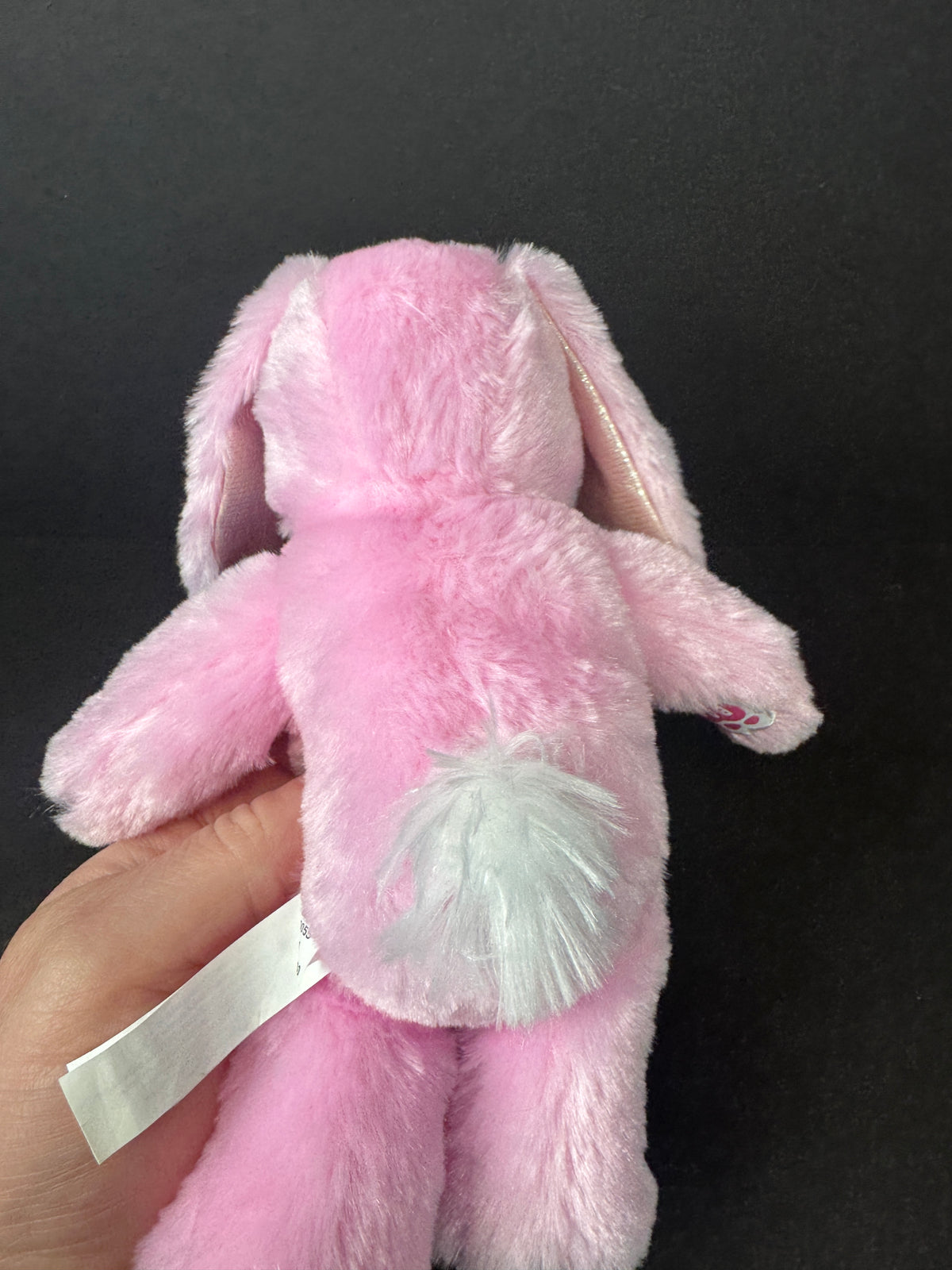 541 - Build-A-Bear Mini Bunny Pink Pawlette 9" Plush Stuffed Animal