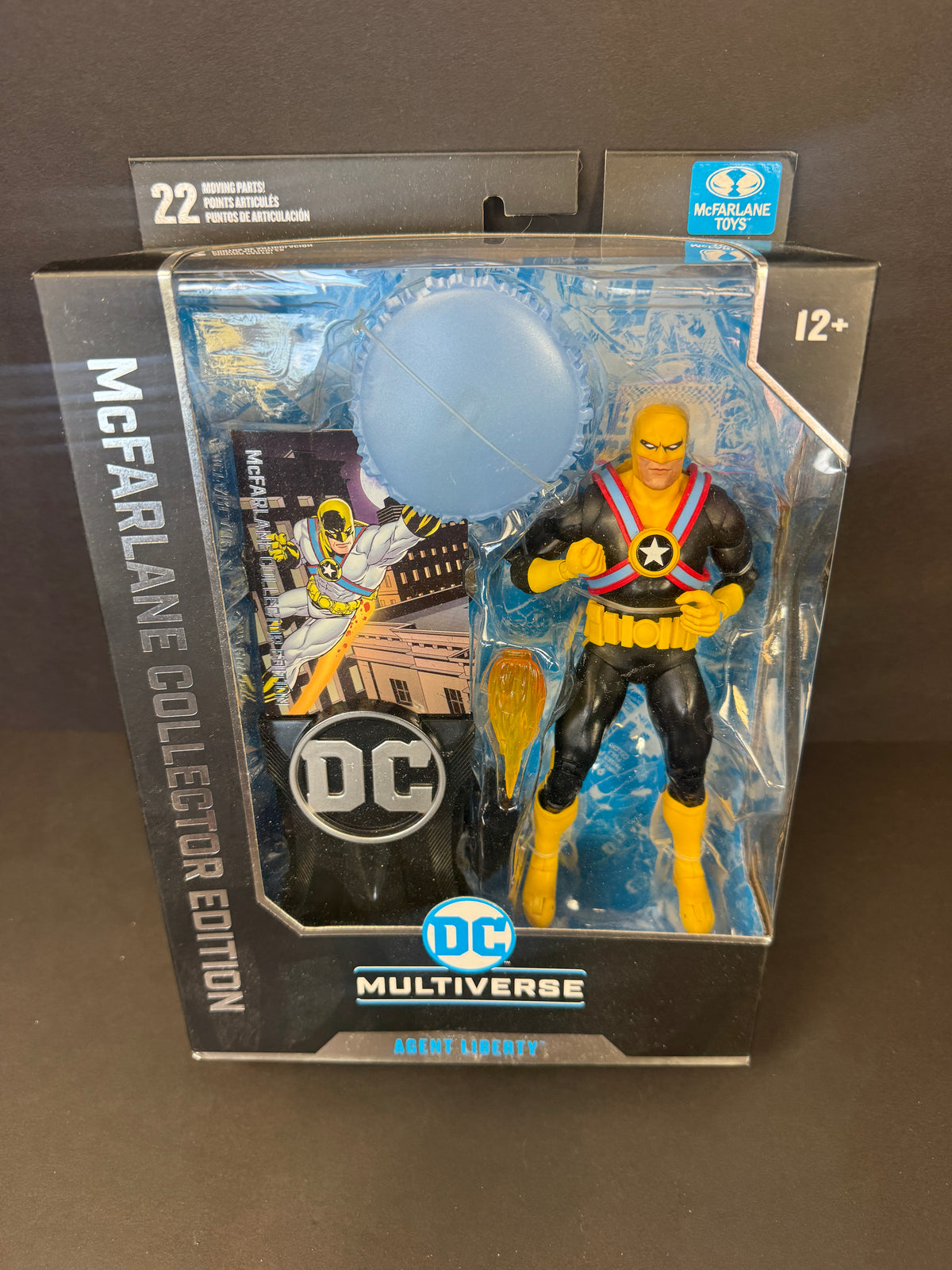 McFarlane DC Multiverse Agent Liberty (Black Edition) - Justice League (New)