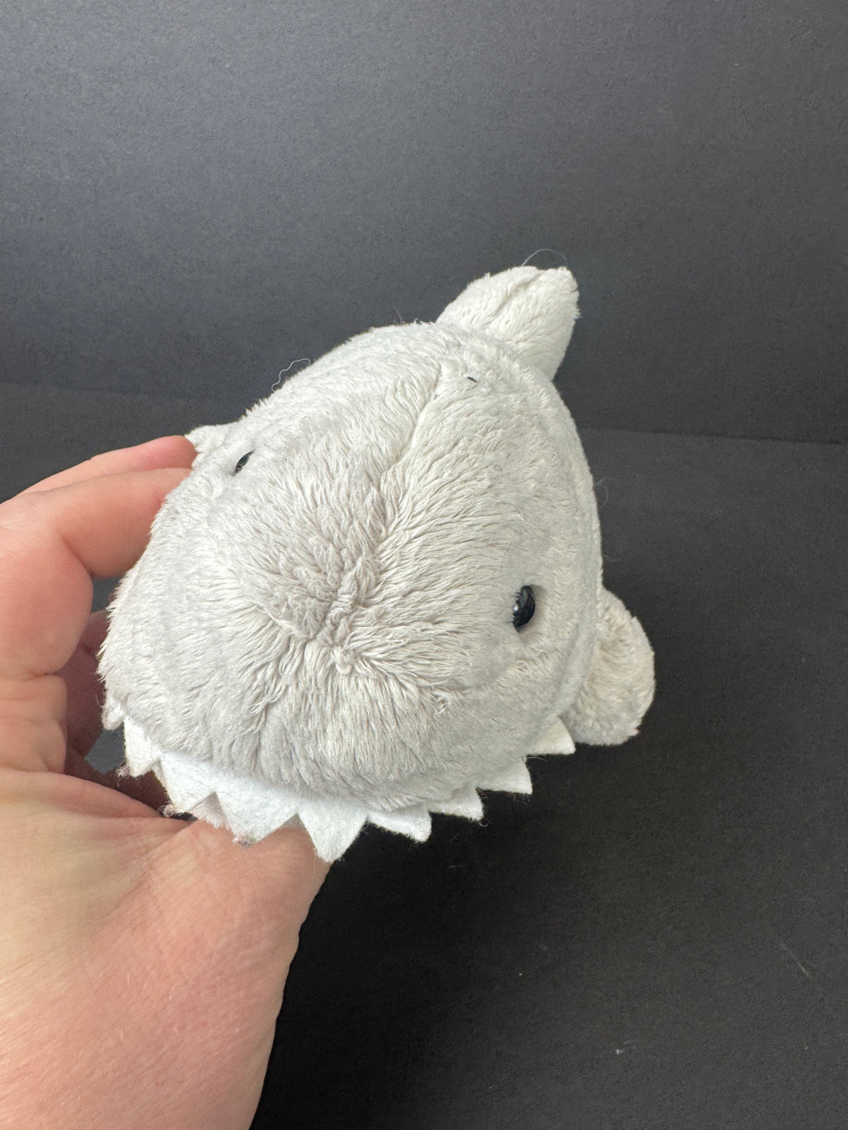 550 - GANZ Webkinz Shark Plush Stuffed Animal Gray/White