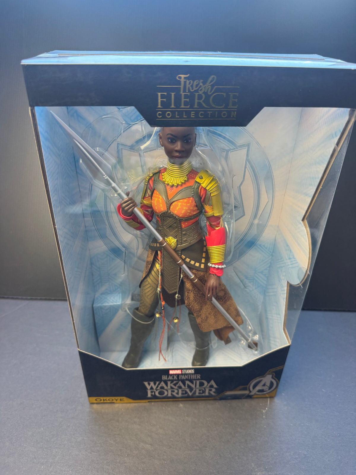 Marvel Studios Fresh Fierce Collection Black Panther Wakanda Forever Okoye Doll