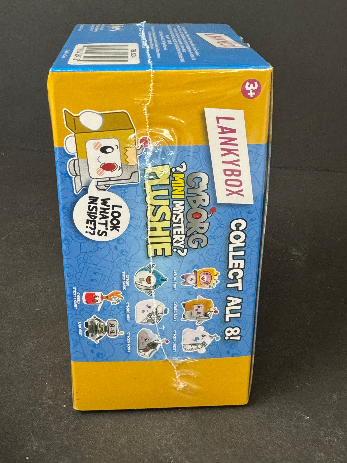Lankybox Cyborg Mini Mystery Plushie 4" Plush Toy New sealed