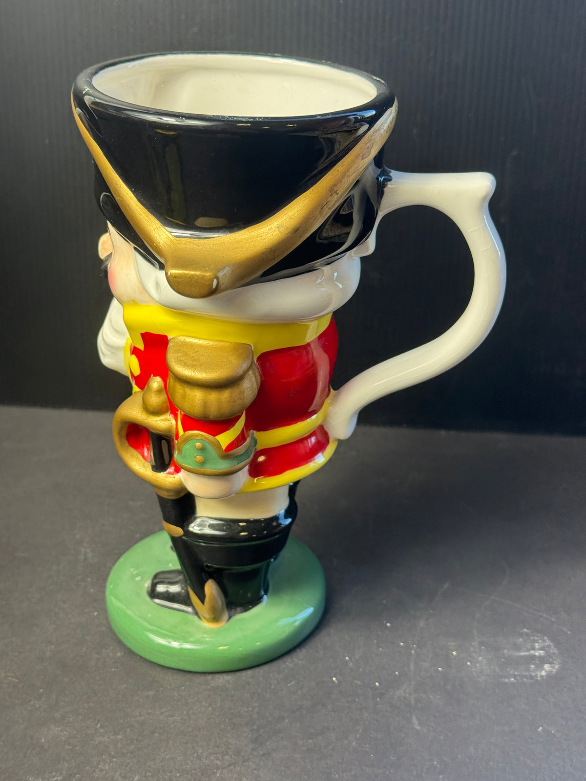 Teleflora Nutcracker Vase Mug Christmas Holiday Decor