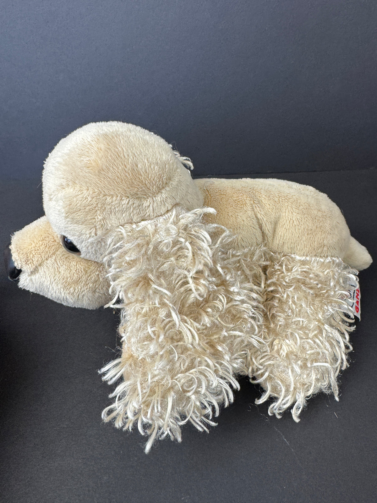 551 - Ganz Webkinz American Cocker Spaniel 9 Plush Beige Dog HM202 No Code