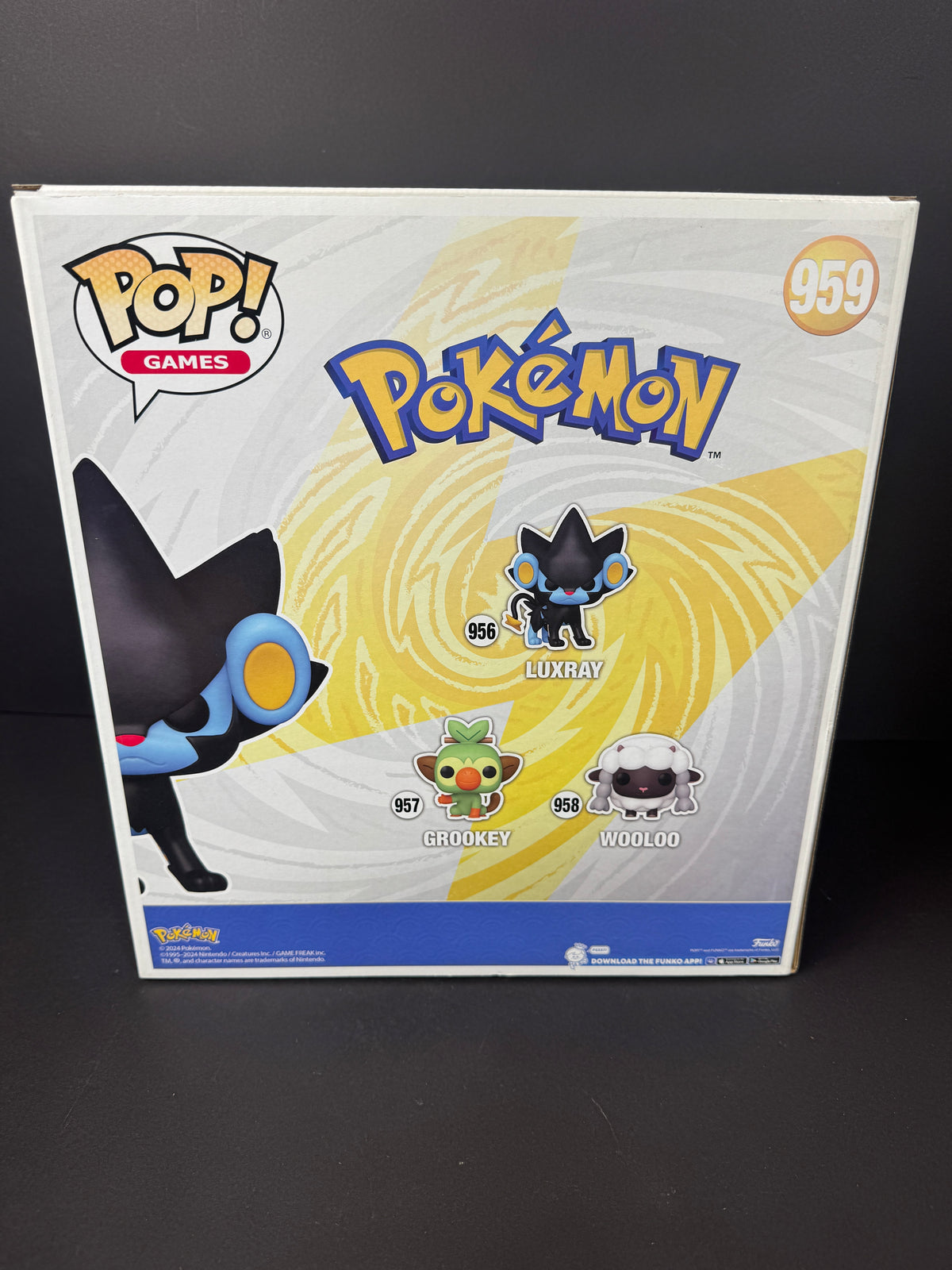 Funko Pop! Games Vinyl Jumbo 10" in Pokémon Luxray Only at Target Exclusive #959