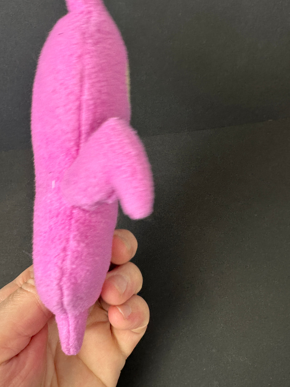 568 - Vintage Uglydoll Little Uglys GRAGON Pink Plush Pretty Ugly LLC Toy