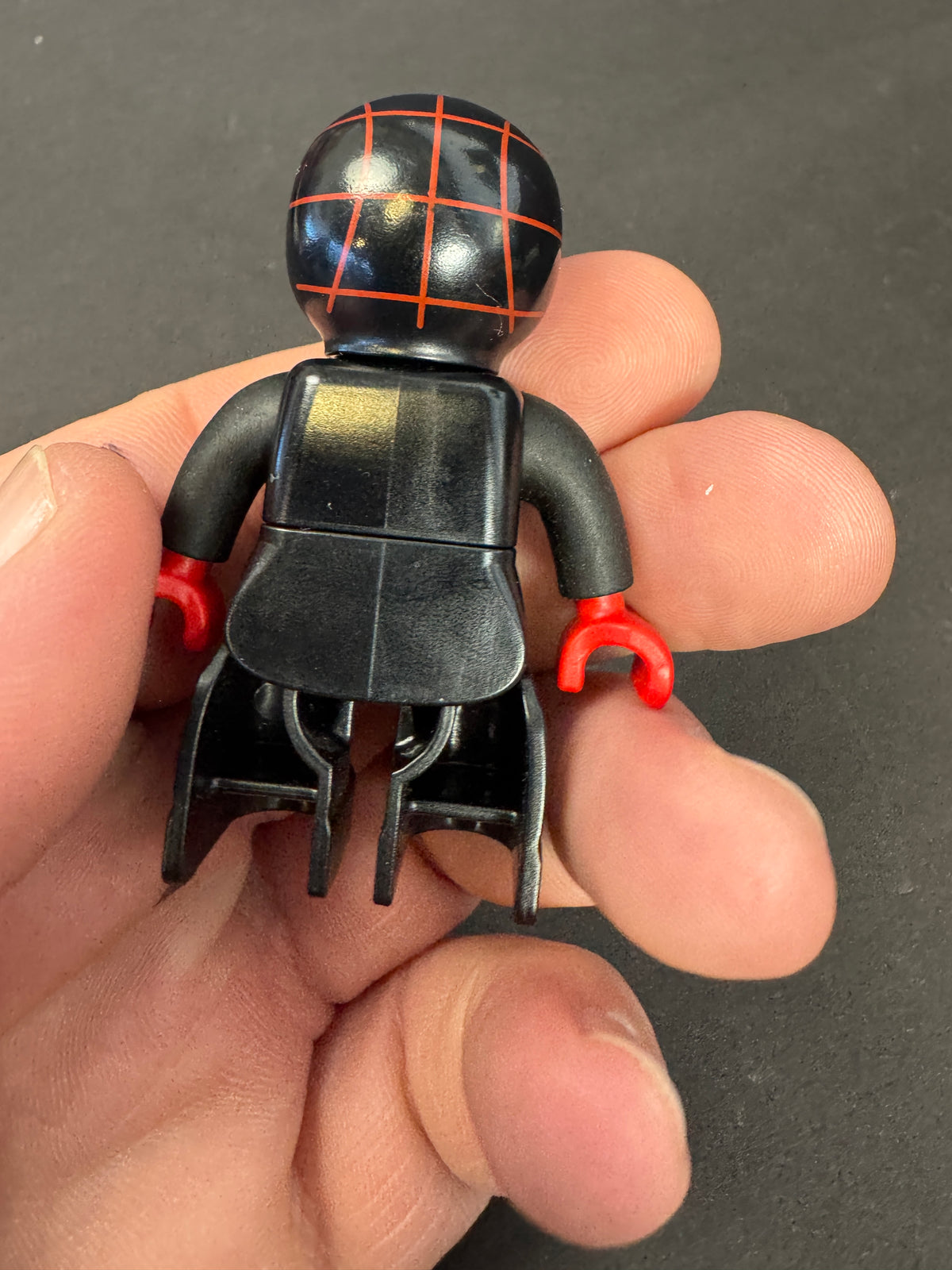 610 - LEGO DUPLO Marvel Spidey & His Friends - Miles Morales Figure 2.5" Black