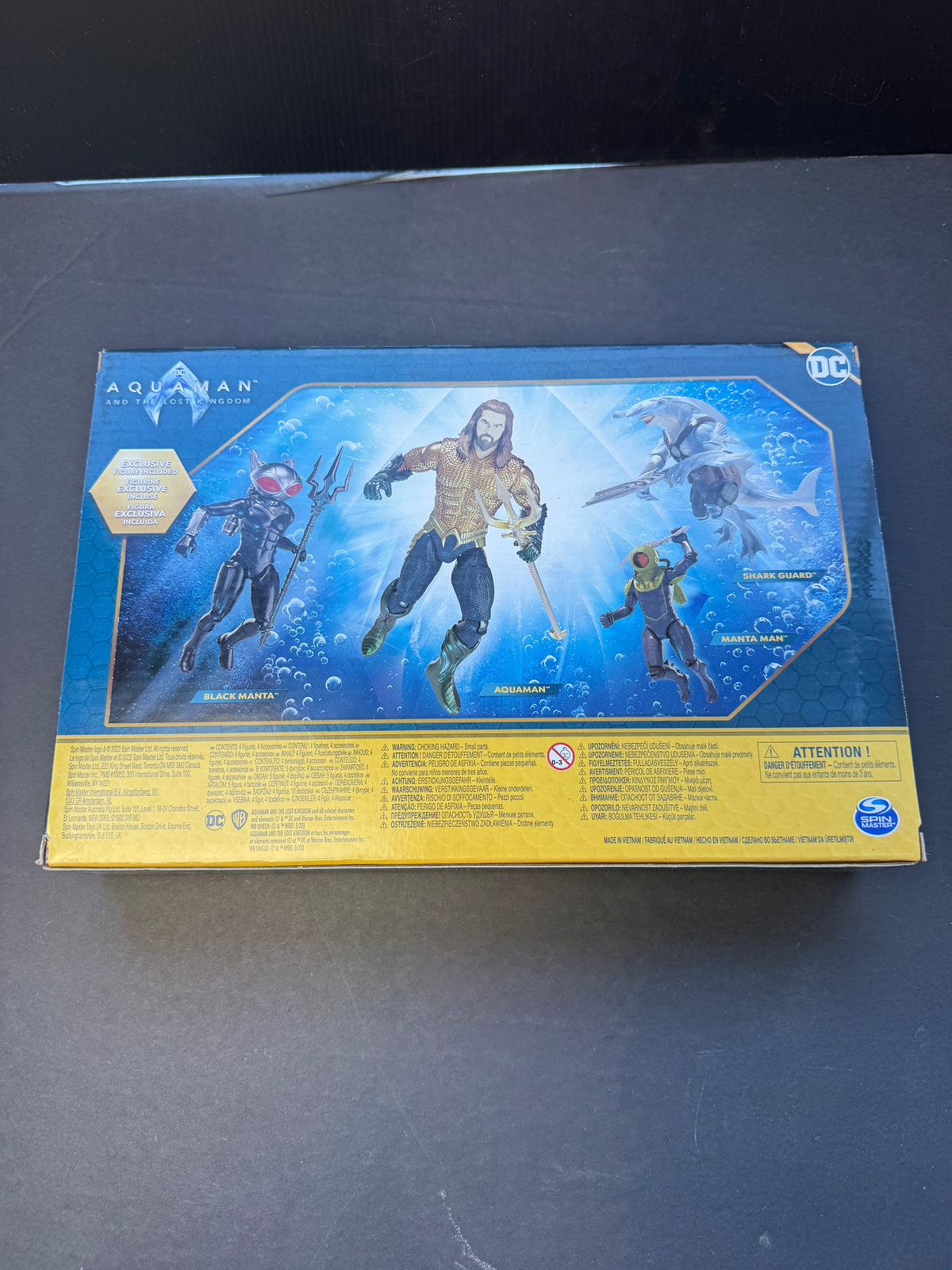 DC Aquaman And The Lost Kingdom SUNKEN CITADEL BATTLE PACK Shark Guard 2023