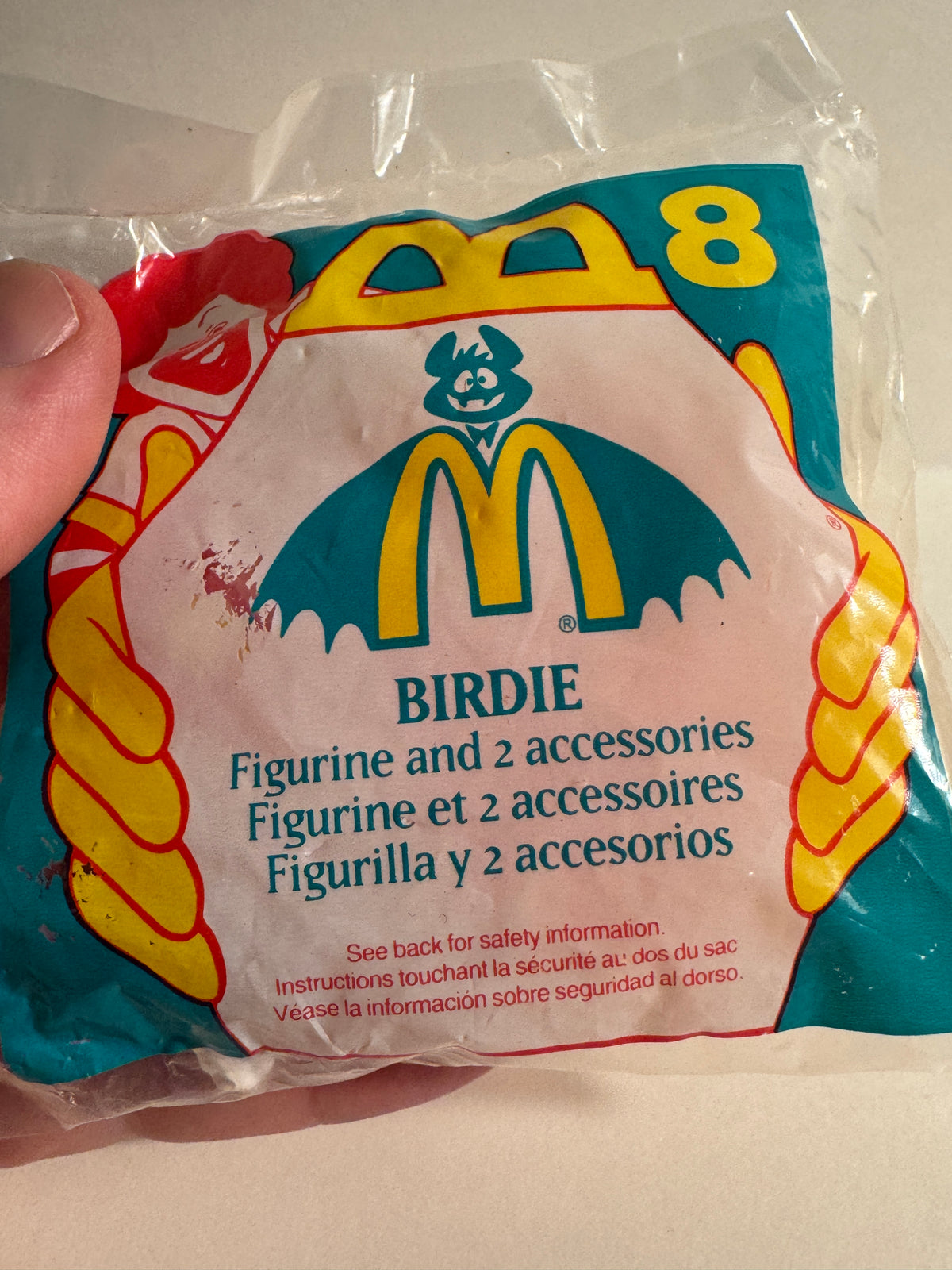475 - 1995 McDonalds | Birdie | Halloween #8  Happy Meal Toy NIP