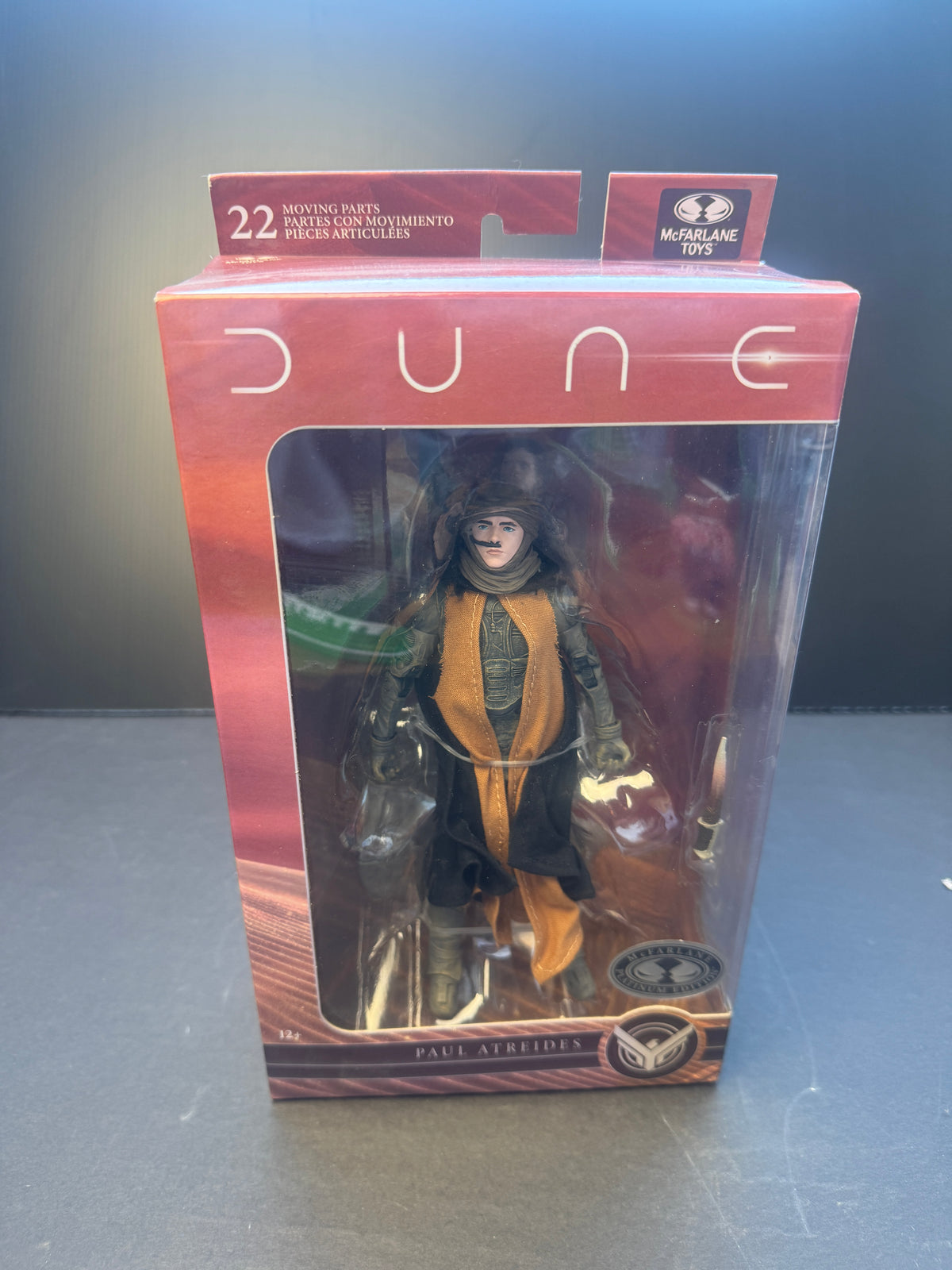 McFarlane DUNE Paul Atreides Platinum Action Figure