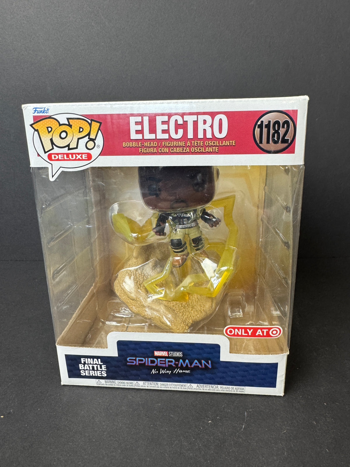 Funko Pop! Deluxe Electro #1182 Spider-Man No Way Home Final Battle Target