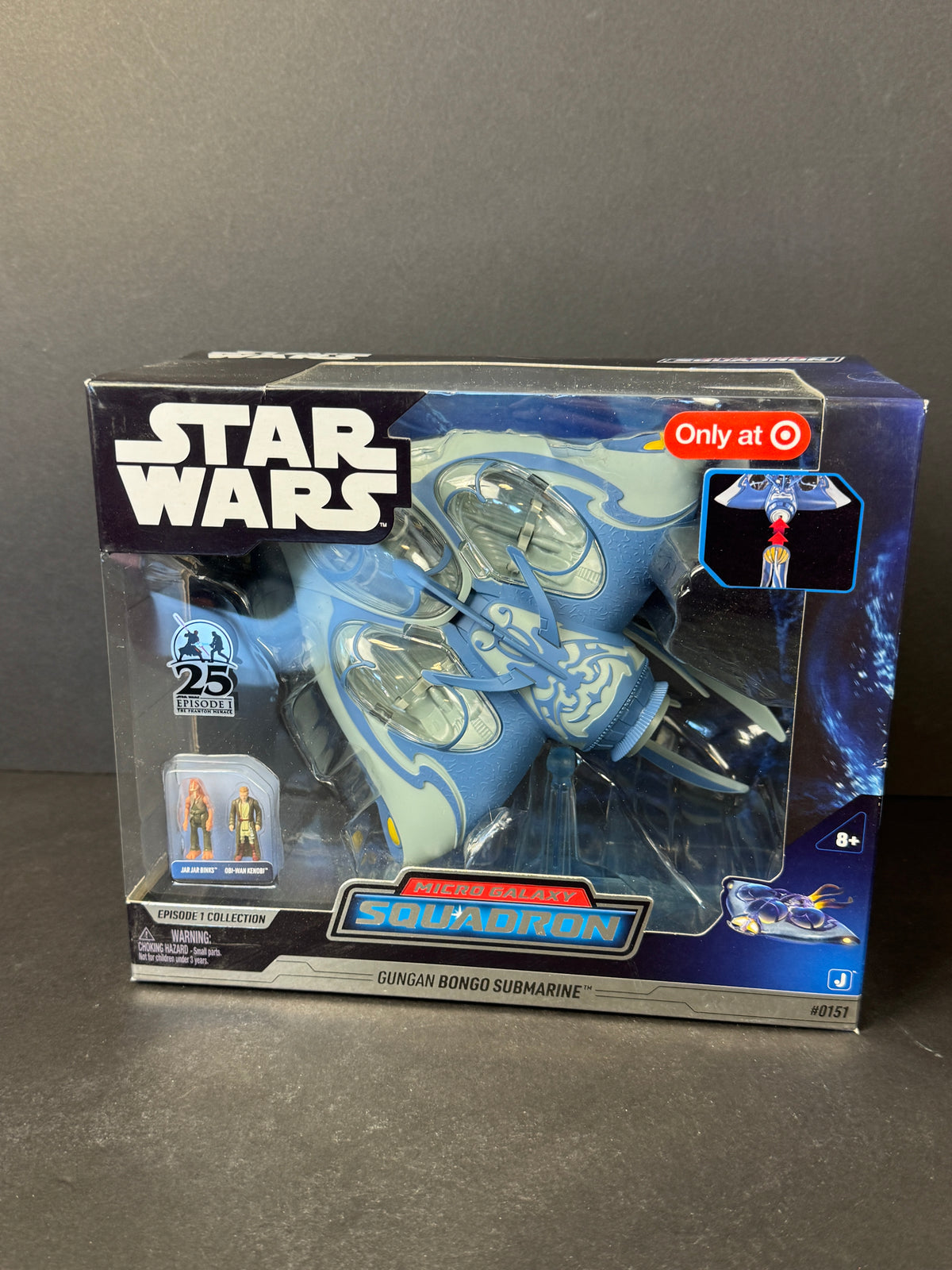 Star Wars Micro Galaxy Squadron Gungan Bongo Submarine 25th Target