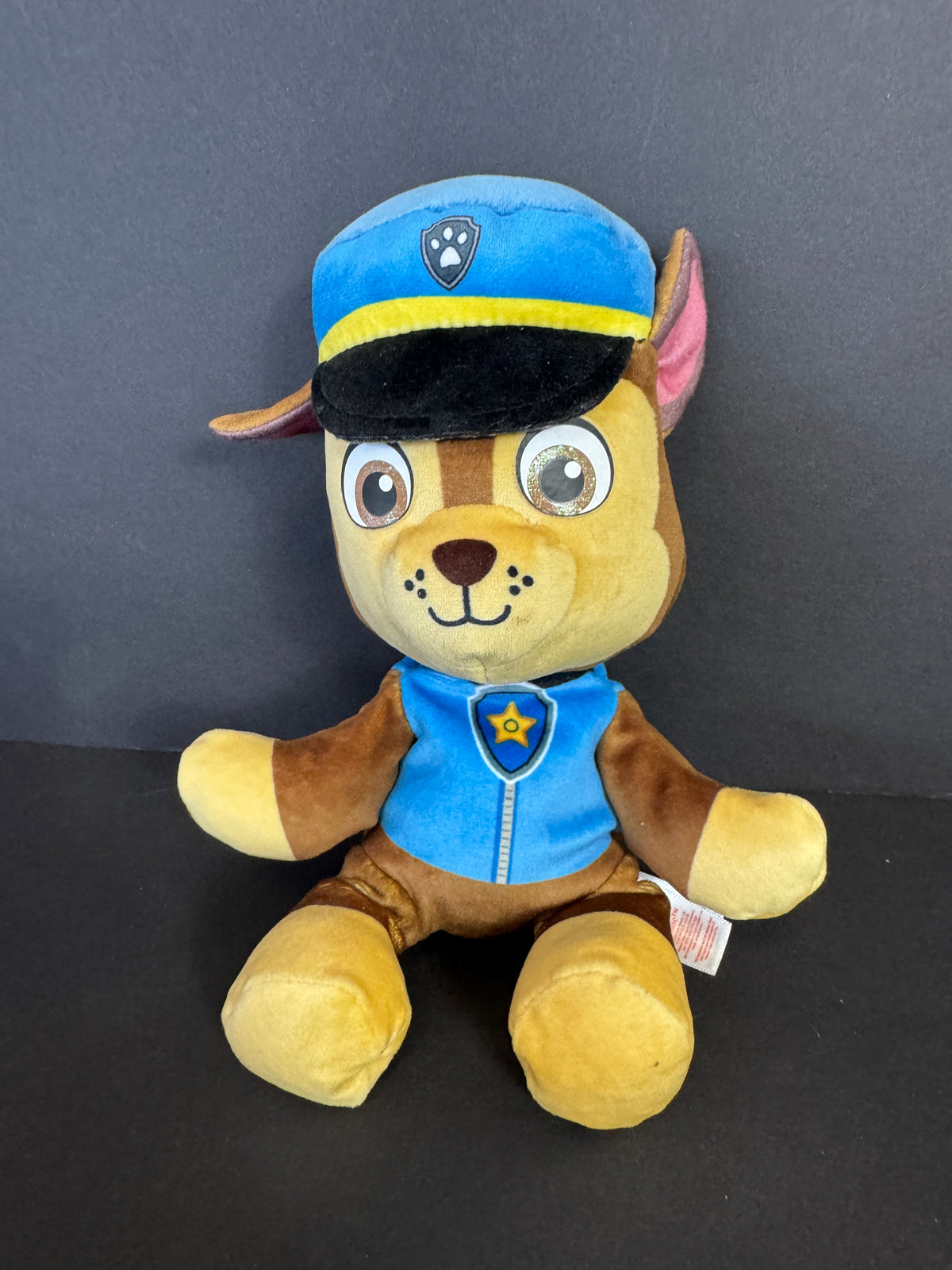 474 - Ty Paw Patrol Chase Plush Stuffed Animal Police Dog German Shepherd Blue Hat 9"