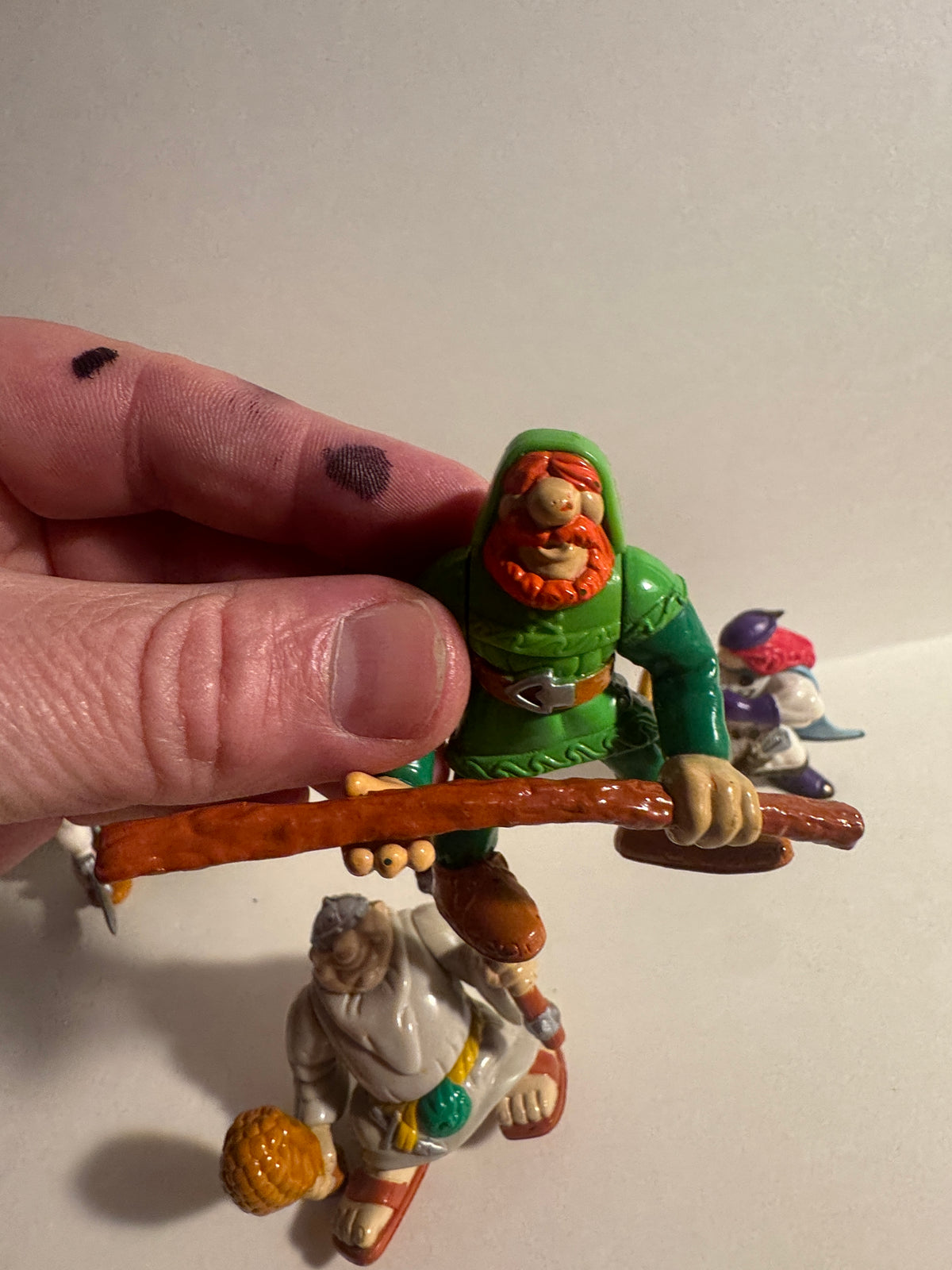 329 - Vtg FISHER PRICE GREAT ADVENTURES ROBINHOOD FOREST 1998 4 total
