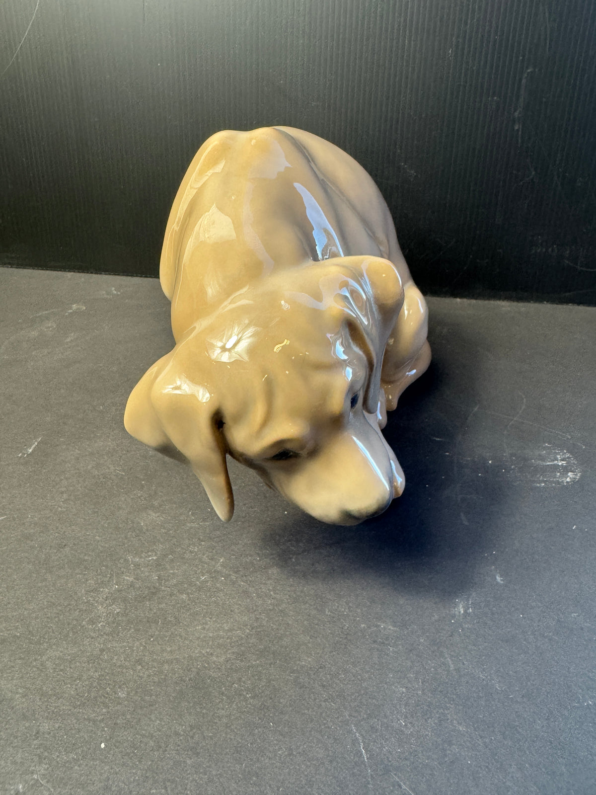 Royal Copenhagen Porcelain Labrador Retriever Puppy Bob 85 318