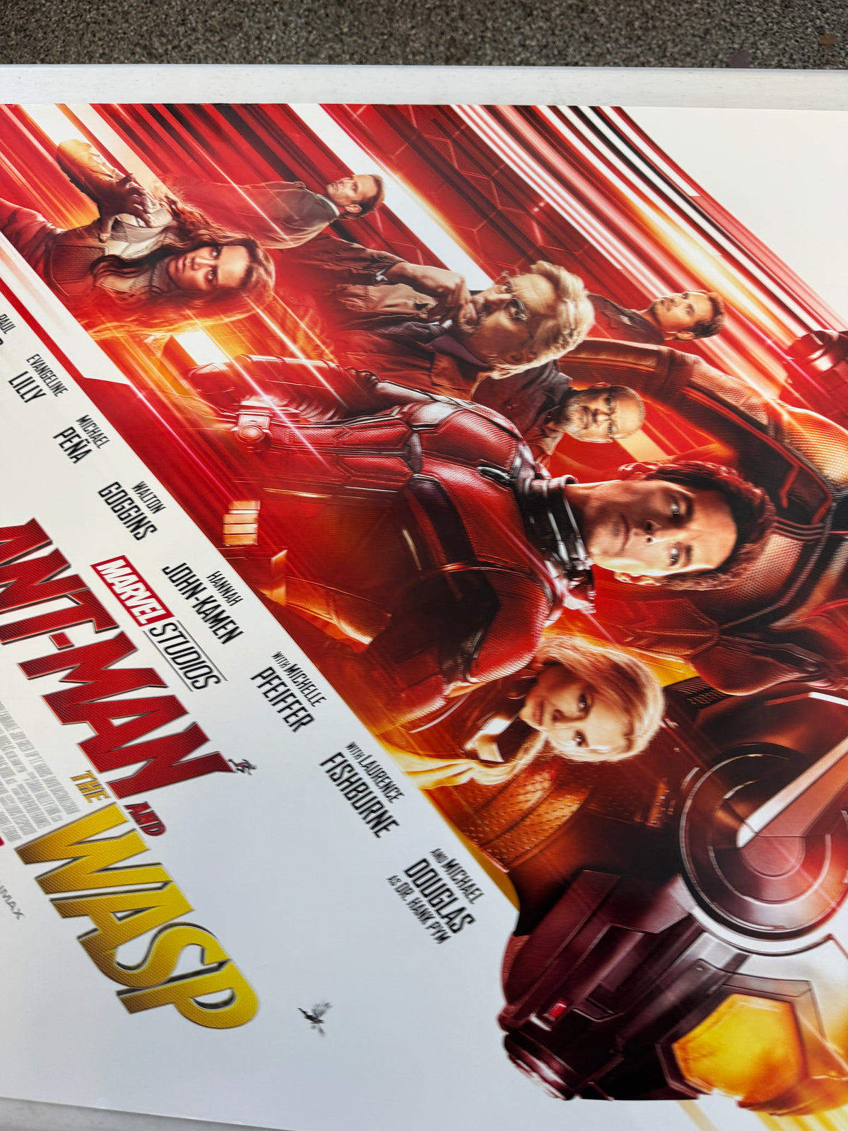 Ant-Man and the Wasp (2018) Original 27x40 Movie Poster D/S Rolled, Paul Rudd