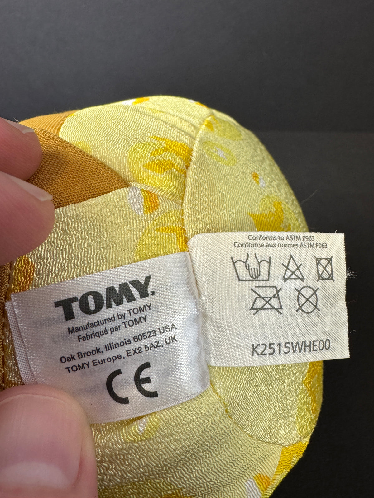 565 - 2016 TOMY Pikachu Winking Plush Pokemon 20th Anniversary Stuffed Figure