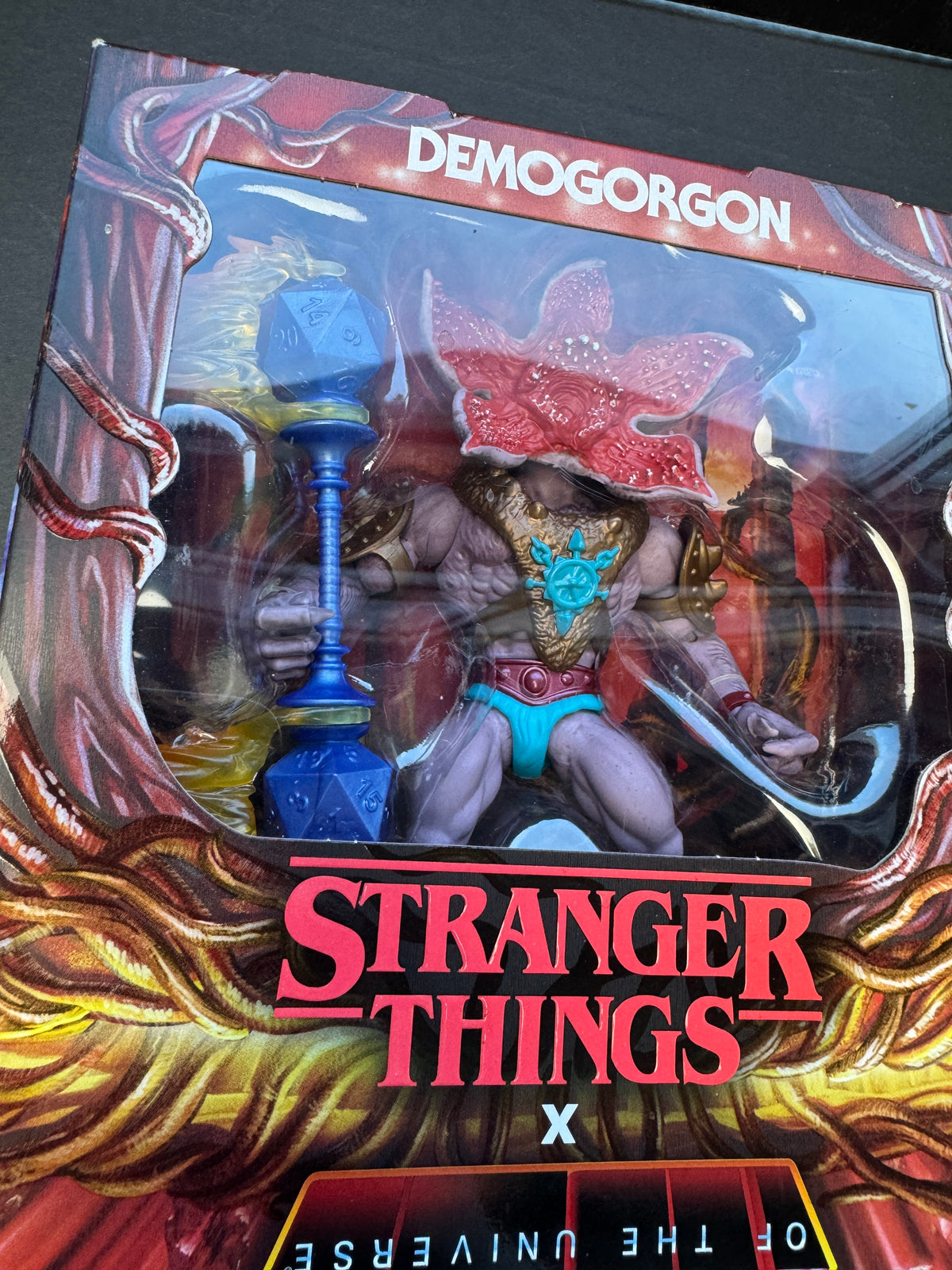 Masters of the Universe X Stranger Things Skeletor and Demogorgon Action Figure