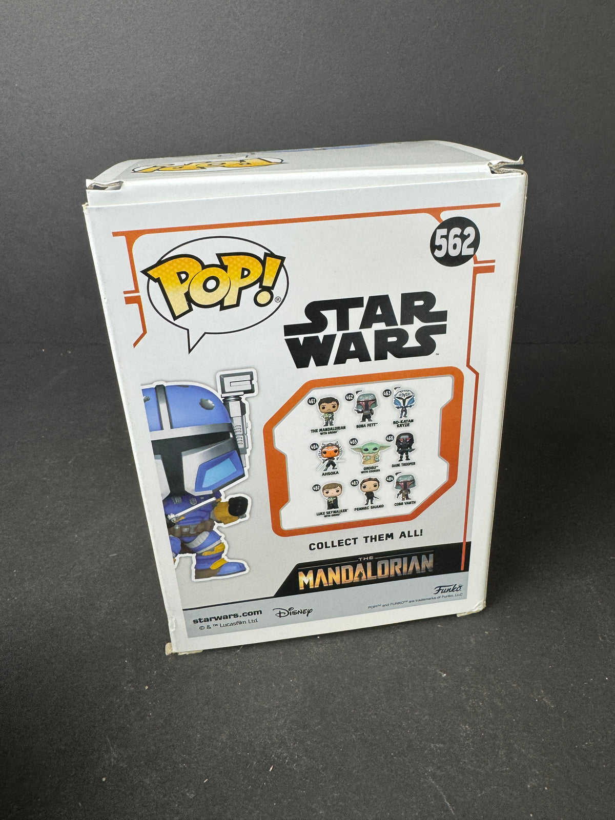 Funko Pop Star Wars Mandalorian #562 Paz Vizsla GameStop Exclusive