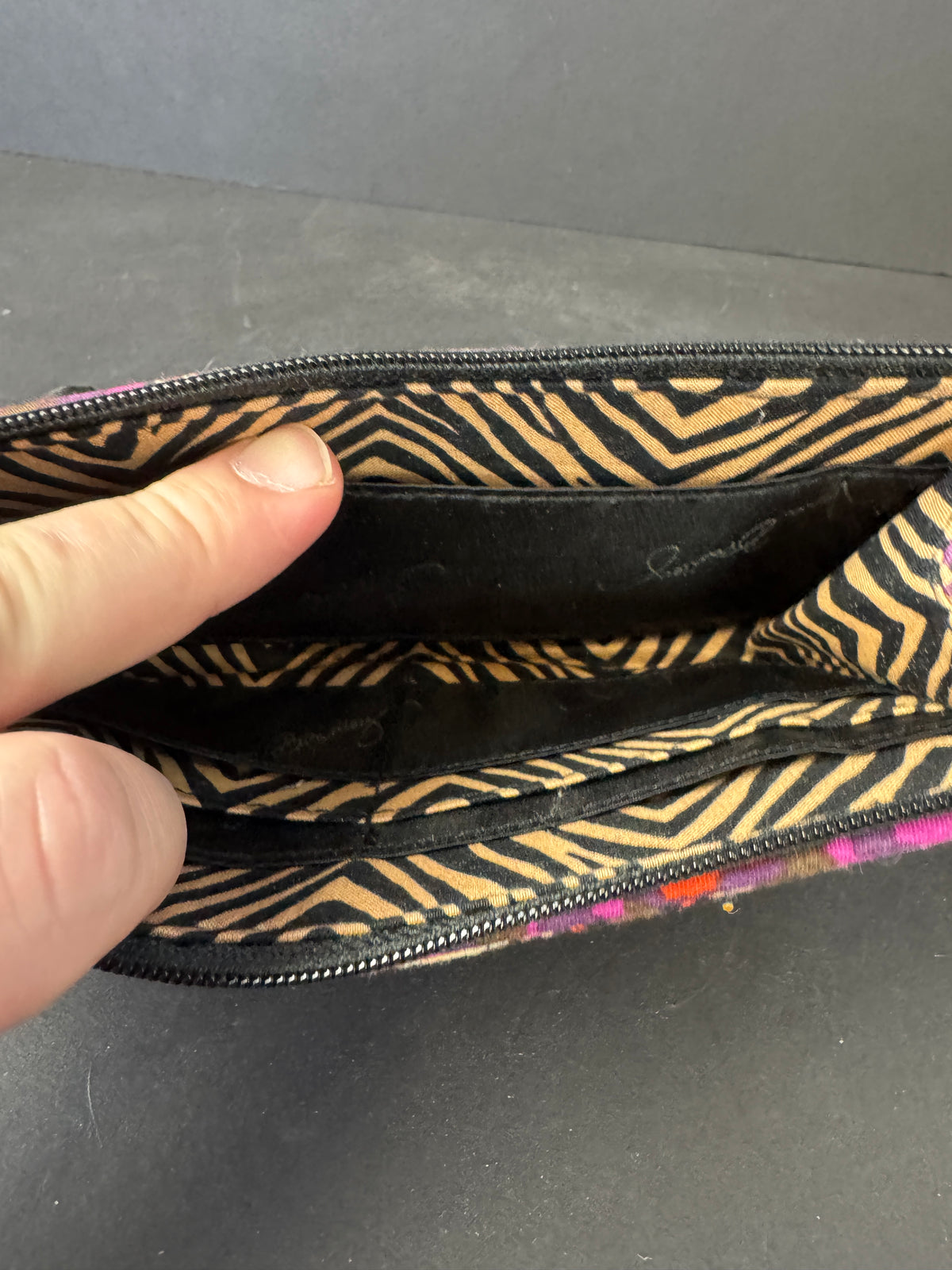 Vera Bradley Front Zip Wristlet