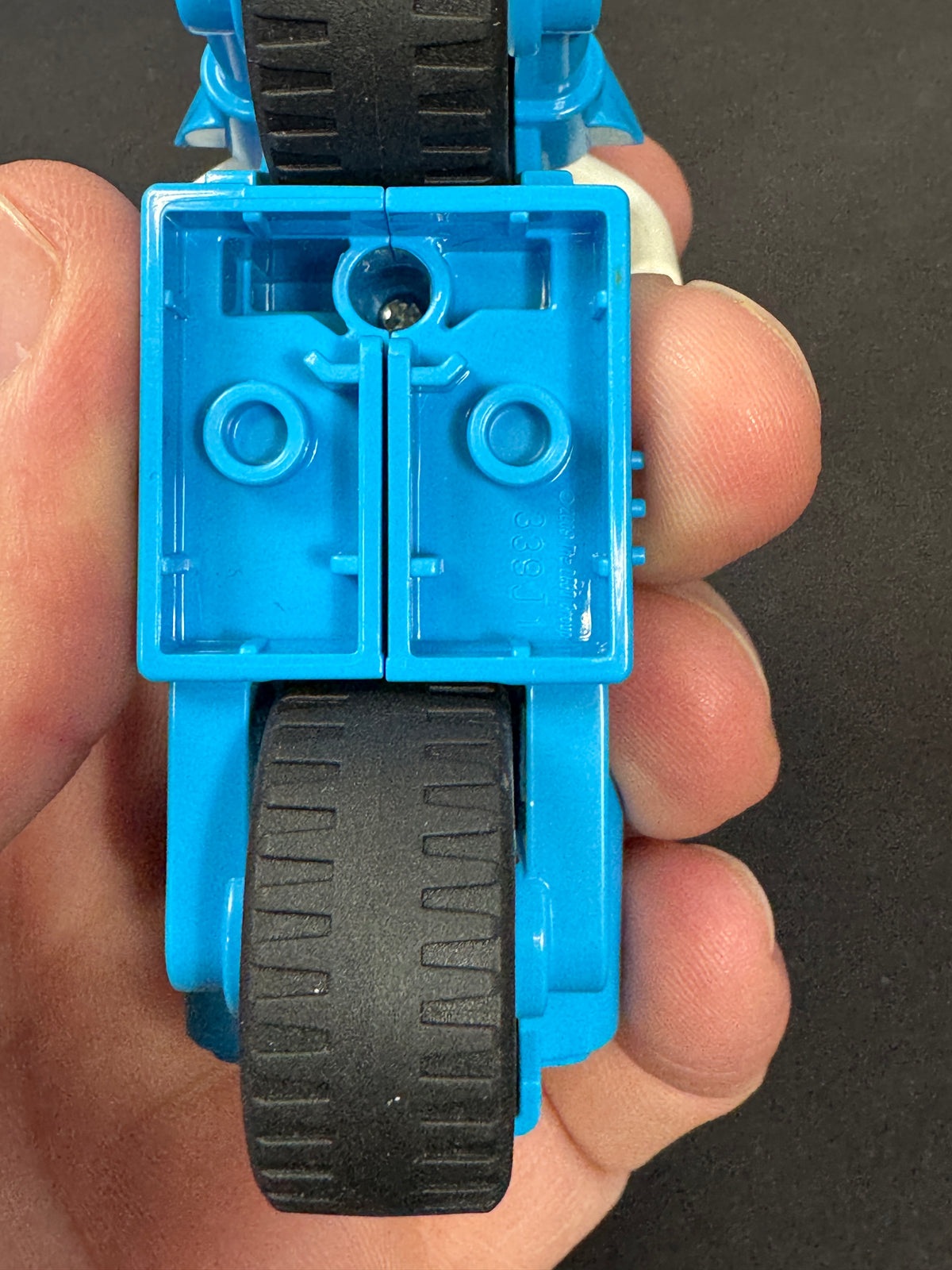 608 - Lego Duplo Vehicle Spider-Man Blue Motorcycle