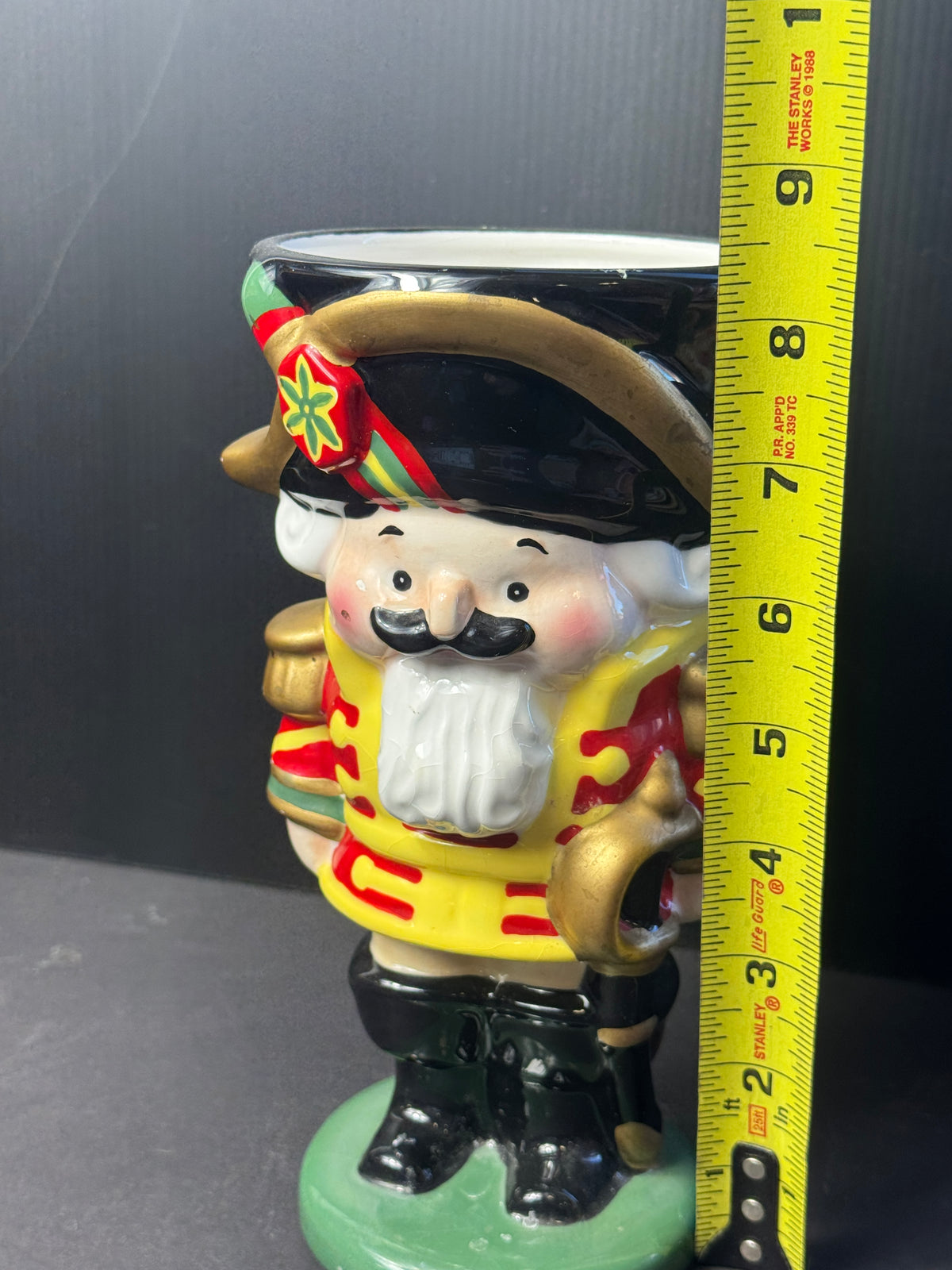 Teleflora Nutcracker Vase Mug Christmas Holiday Decor