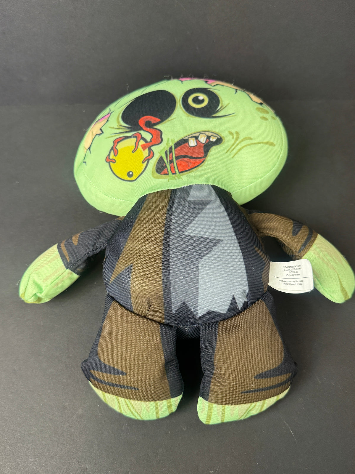 538 - Nanco Zombie Monster scary 12" Cloth Plush Stuffed
