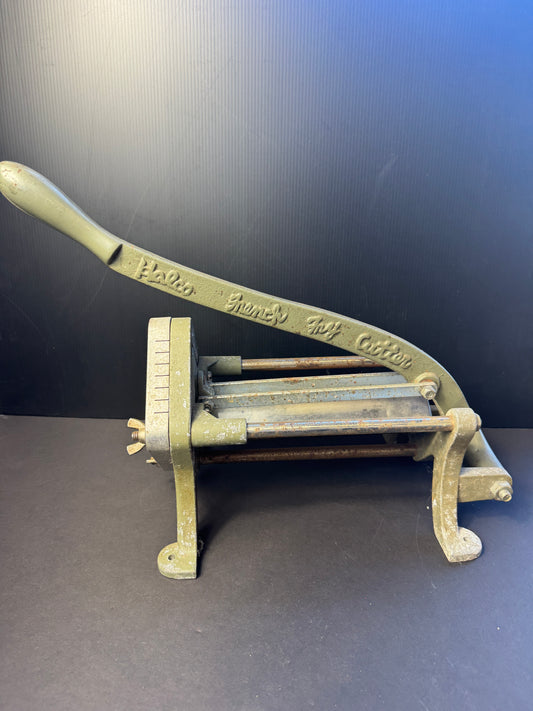 Vintage Halco French Fry Potato Cutter Cast Iron Made in Taiwan