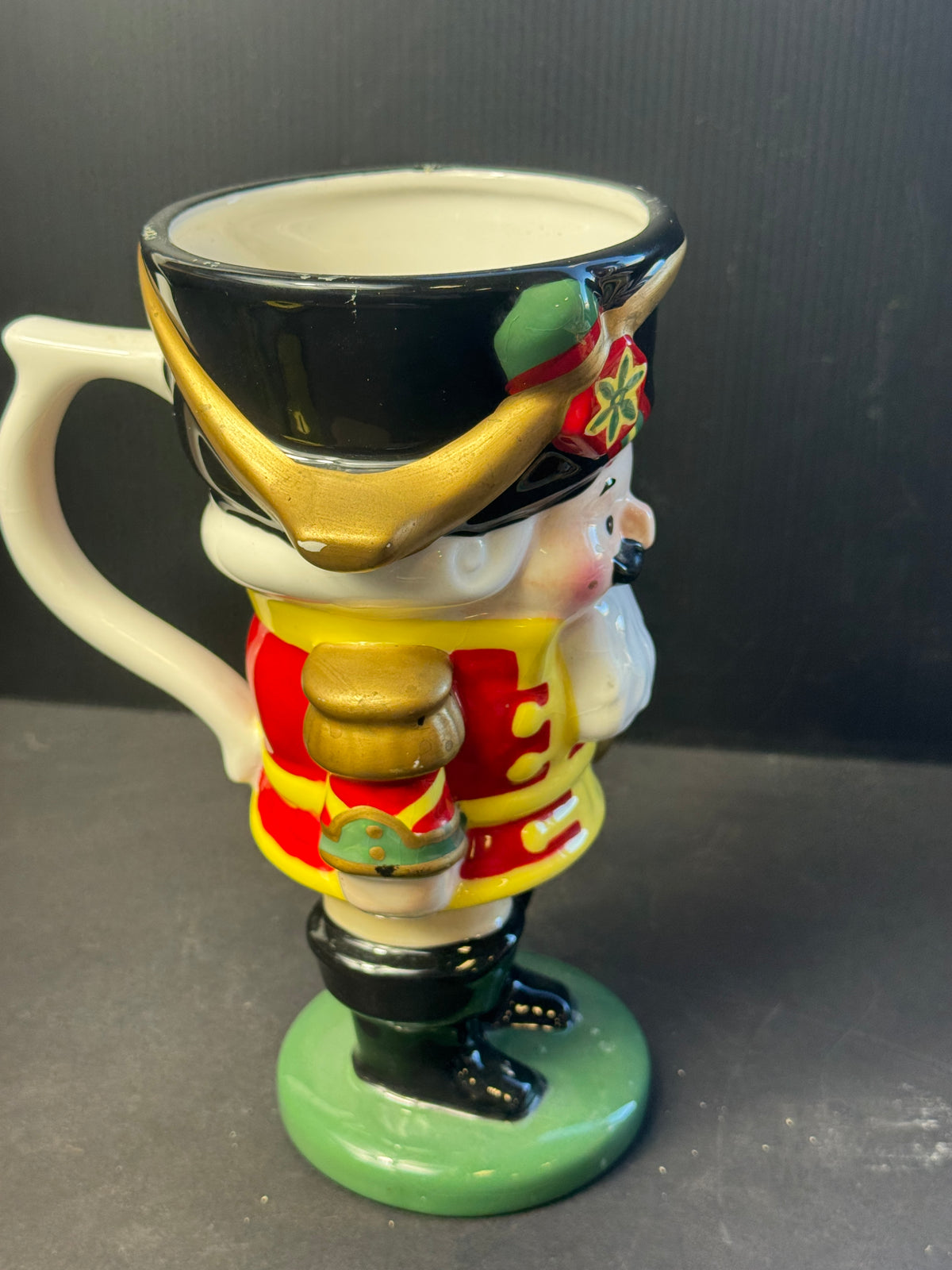 Teleflora Nutcracker Vase Mug Christmas Holiday Decor