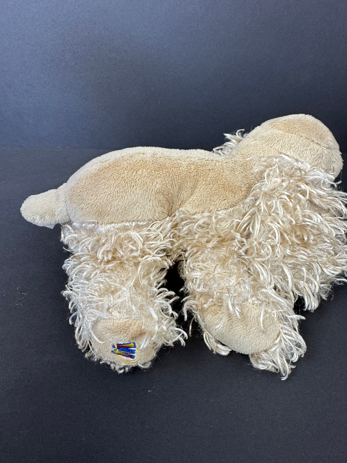 551 - Ganz Webkinz American Cocker Spaniel 9 Plush Beige Dog HM202 No Code