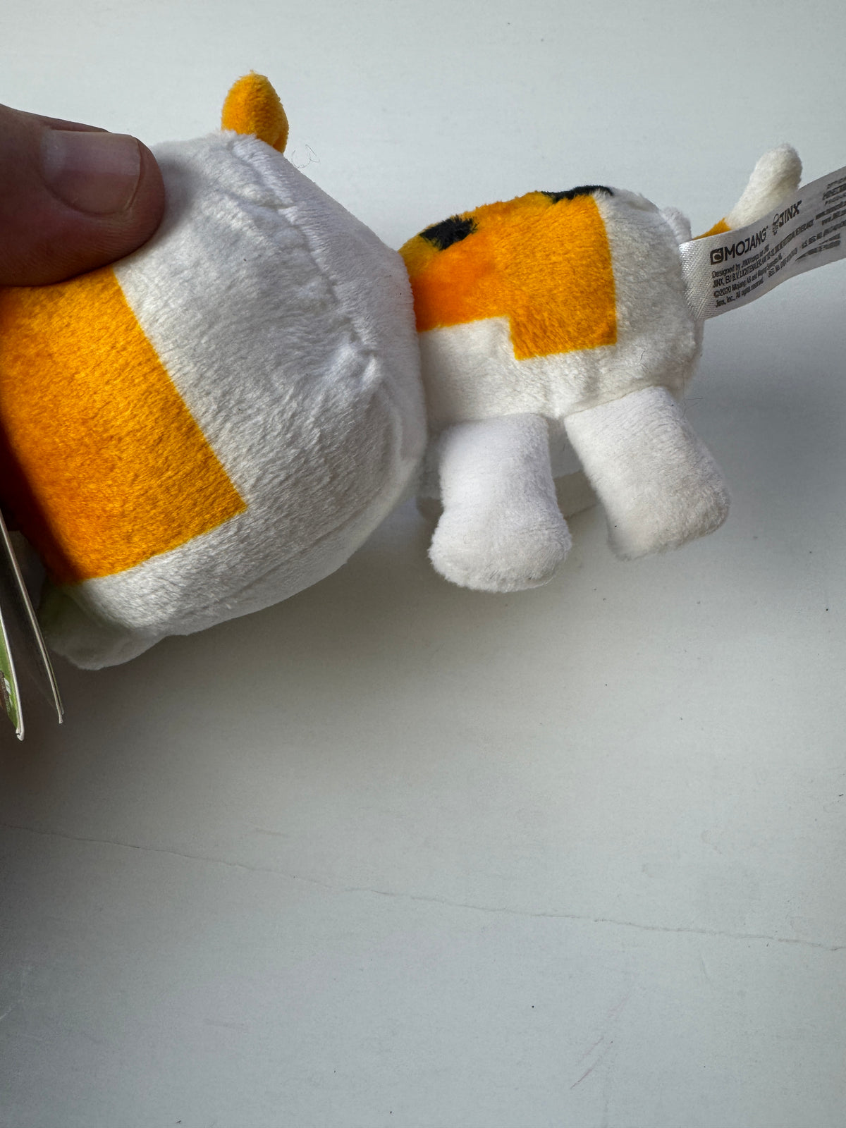 443 - Minecraft Jinx Mojang Happy Explorer Calico Cat 5.5” Plush Rare