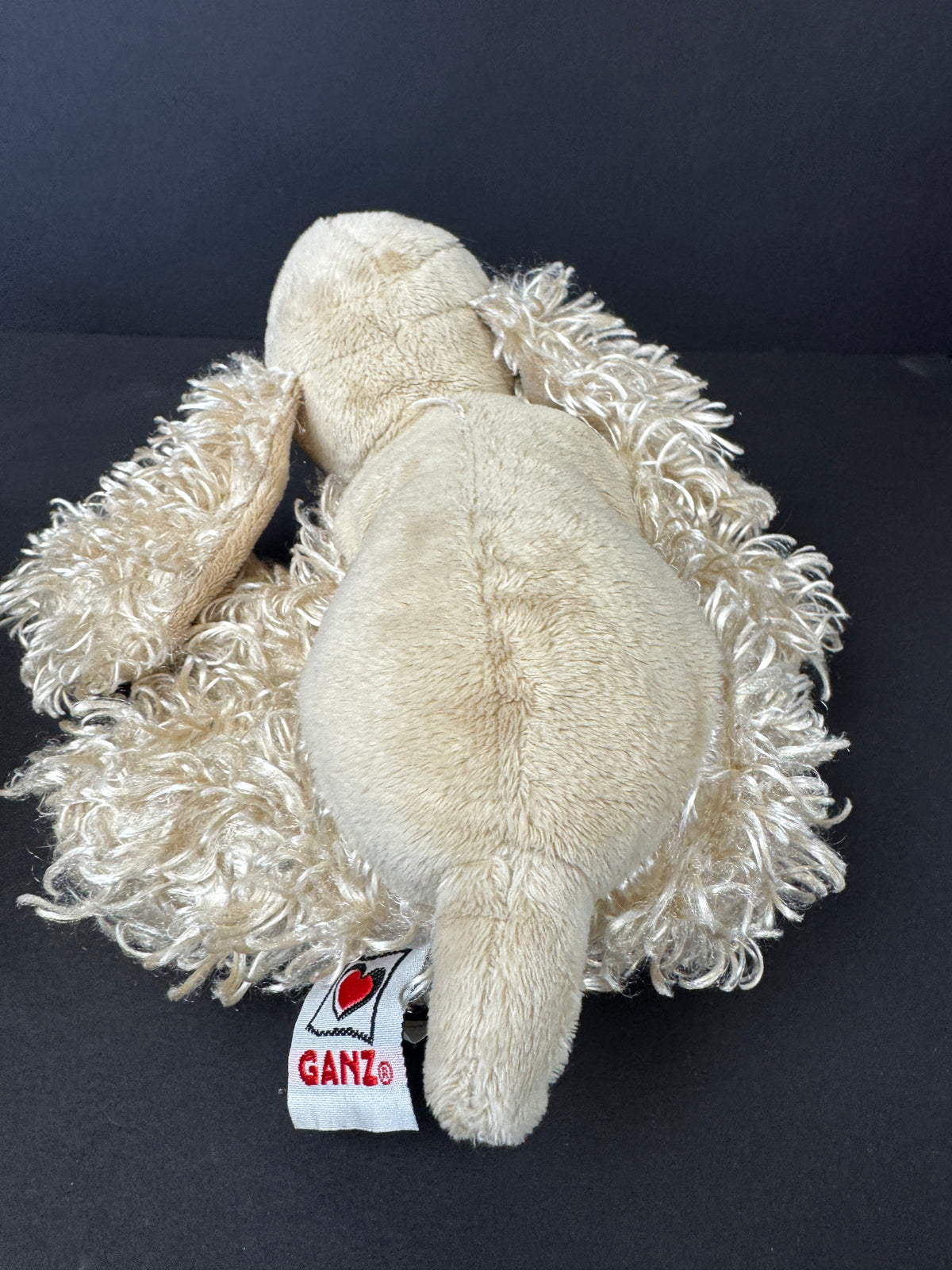 551 - Ganz Webkinz American Cocker Spaniel 9 Plush Beige Dog HM202 No Code